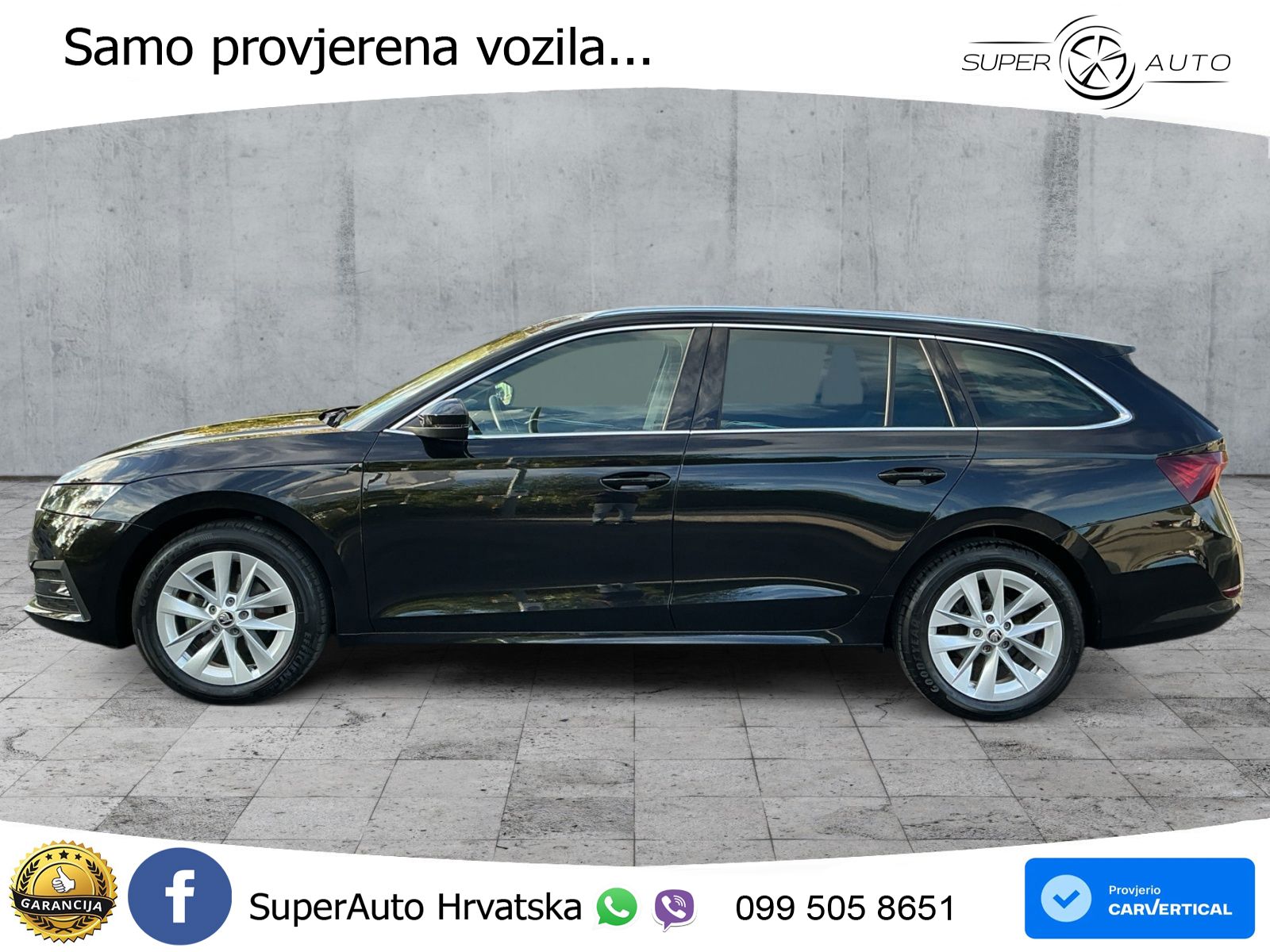 Škoda Octavia Combi 2.0 TDI (150 KS) DSG LED+GR SJED+ACC