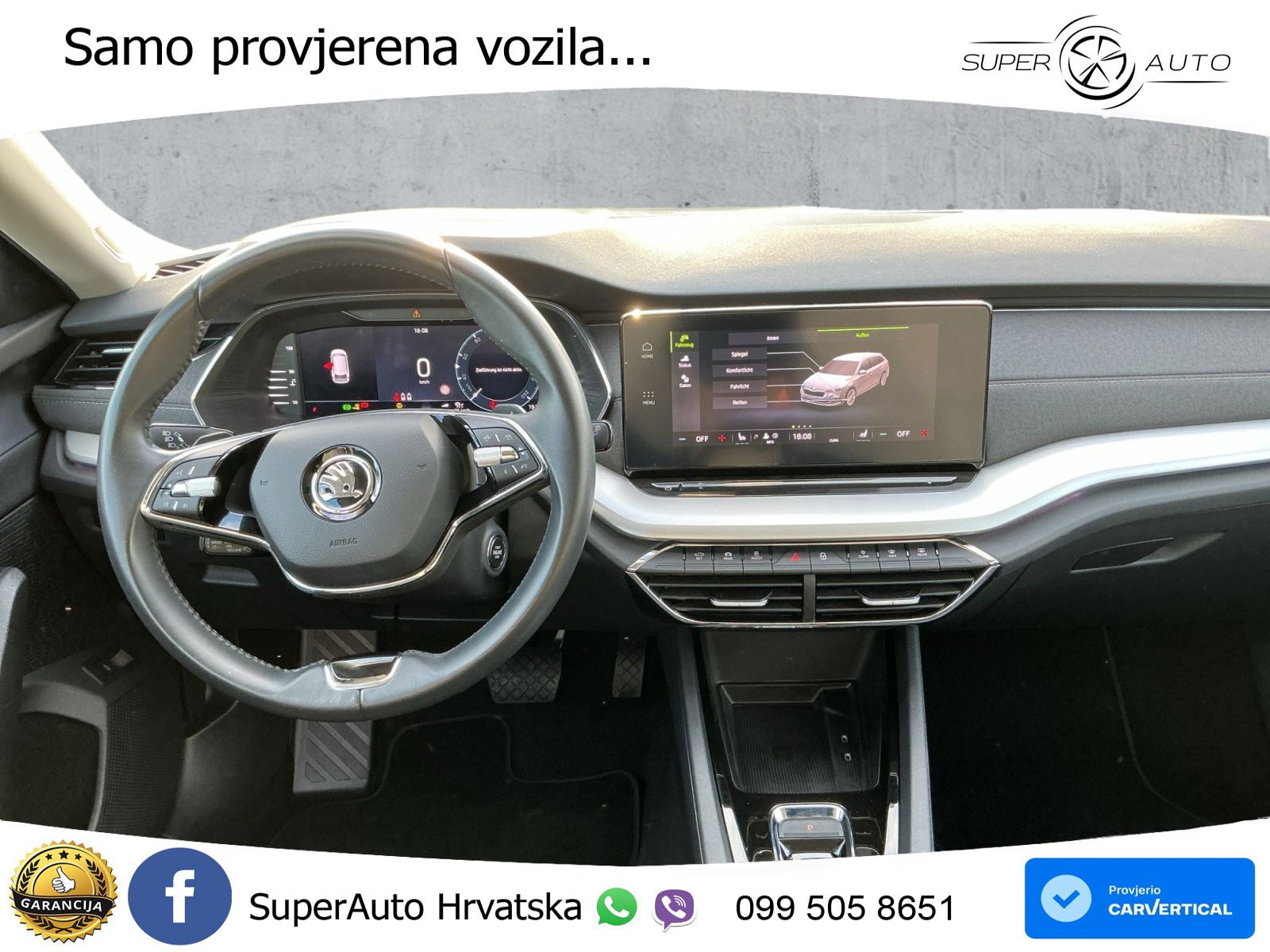 Škoda Octavia Combi 2.0 TDI (150 KS) DSG LED+GR SJED+ACC