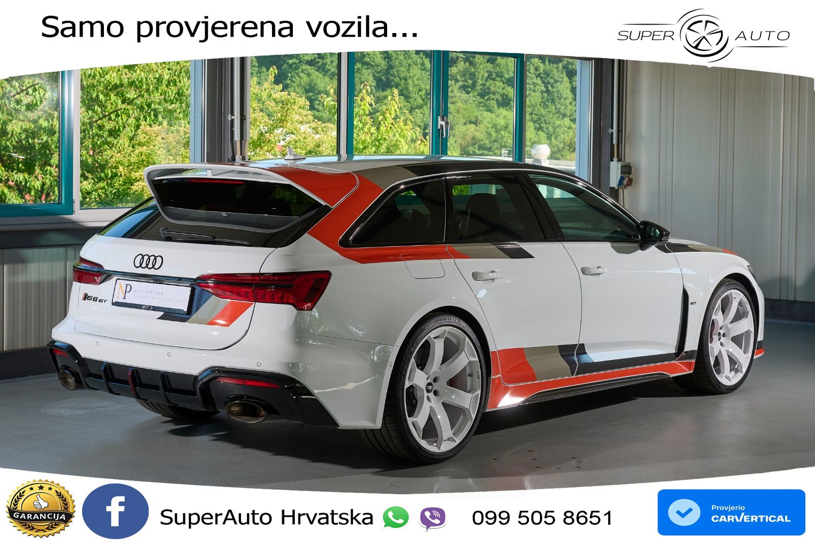 Audi RS6 Avant GT 4.0 TFSI V8 (630 KS) quattro tiptronic