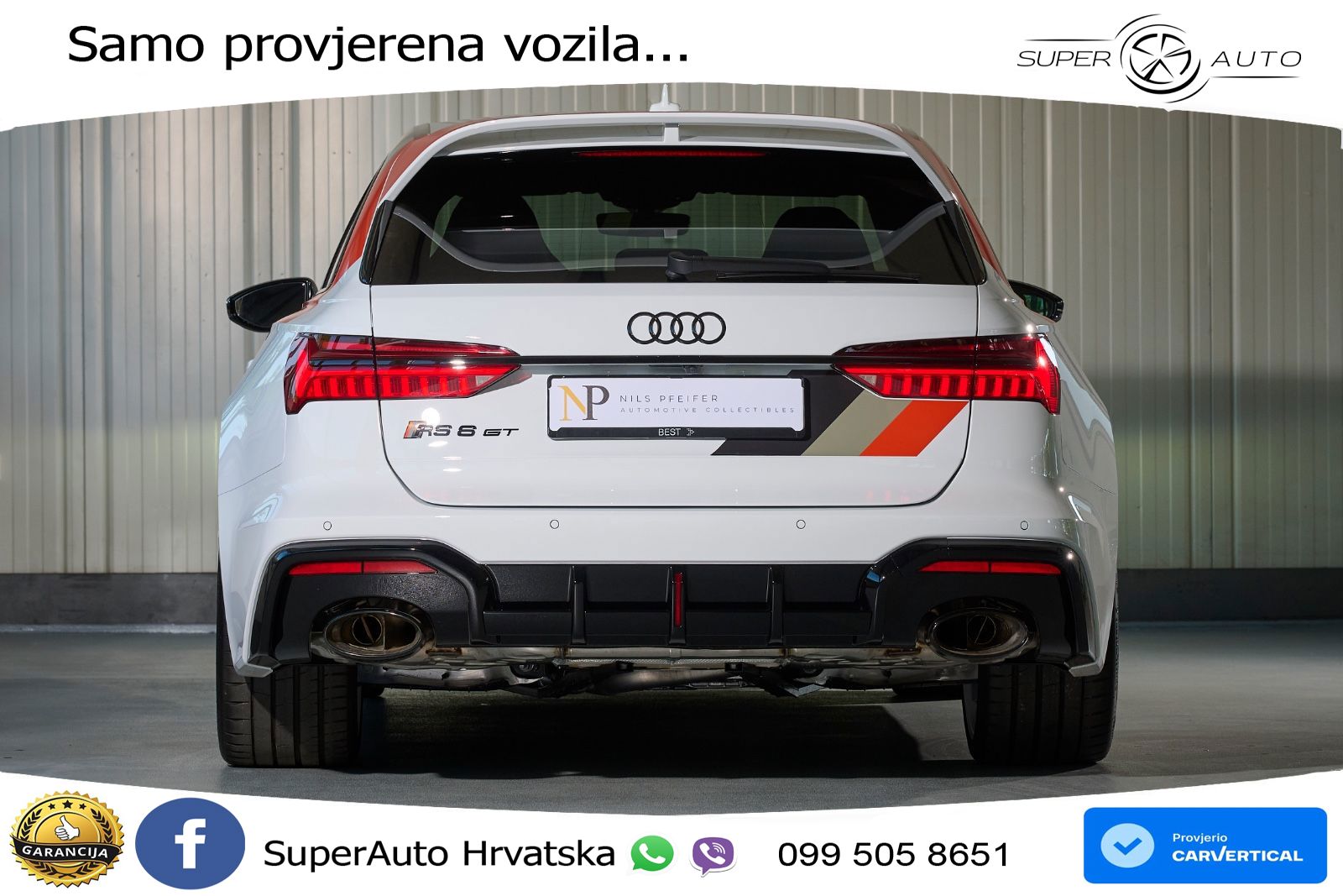 Audi RS6 Avant GT 4.0 TFSI V8 (630 KS) quattro tiptronic
