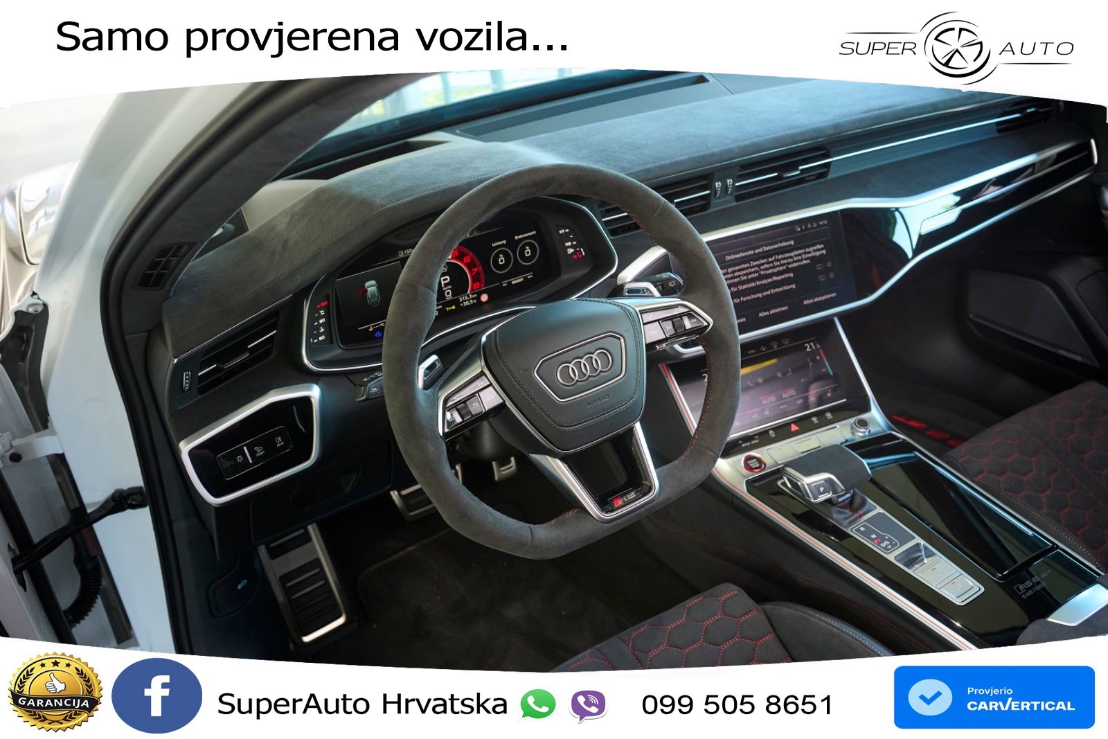 Audi RS6 Avant GT 4.0 TFSI V8 (630 KS) quattro tiptronic