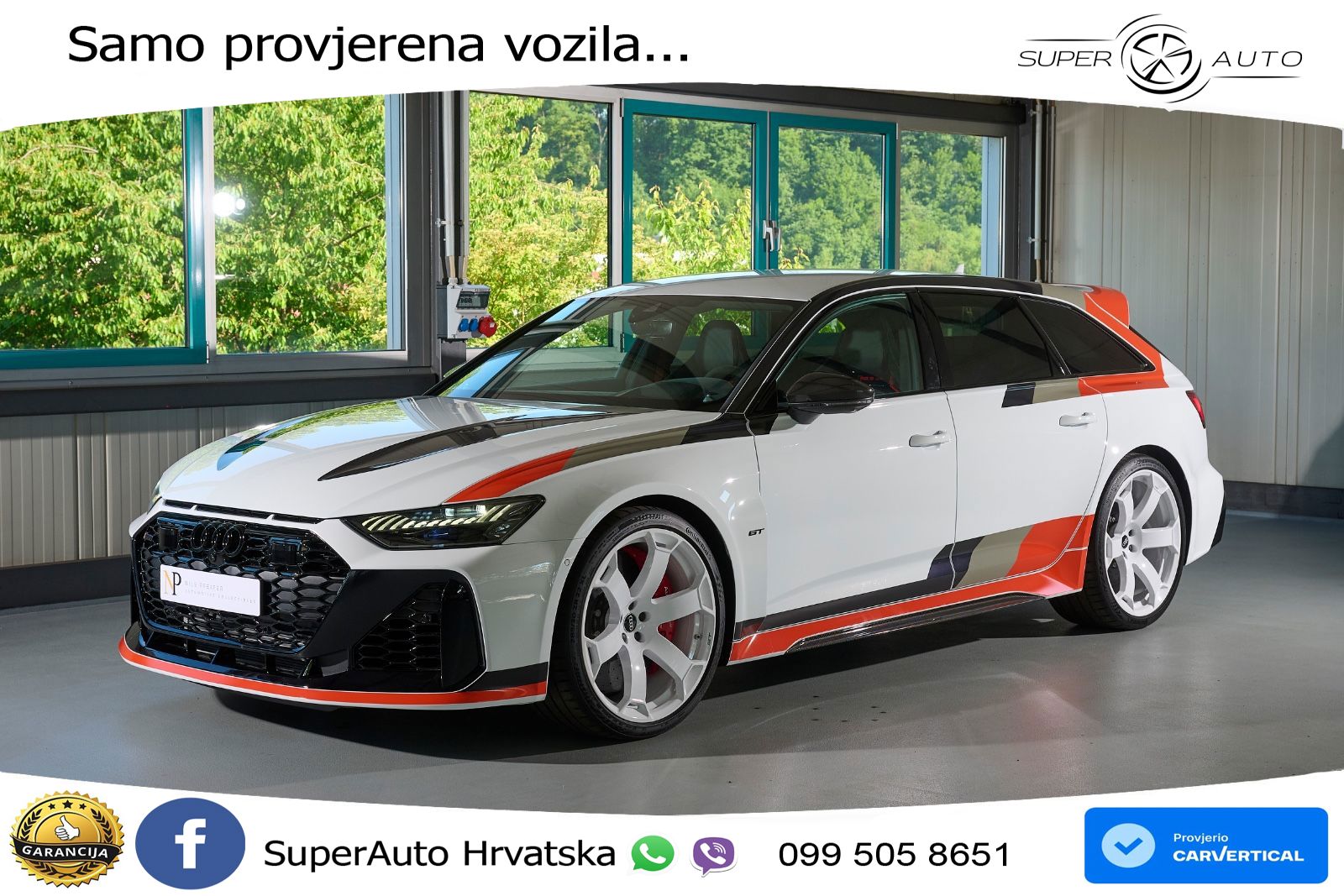 Audi RS6 Avant GT 4.0 TFSI V8 (630 KS) quattro tiptronic