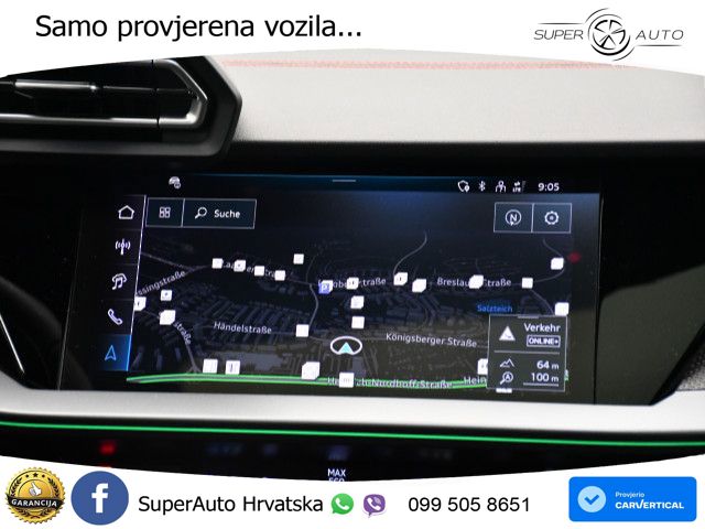 Audi S3 2.0 TFSI (333 KS) quattro S tronic MATRIX+GR SJED+KAM