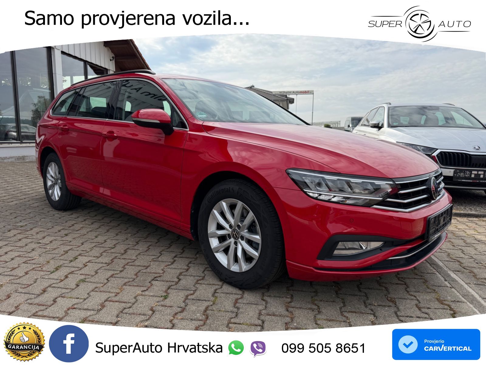 Volkswagen Passat Variant 2.0 TDI (122 KS) DSG Business LED+GR SJED+ACC