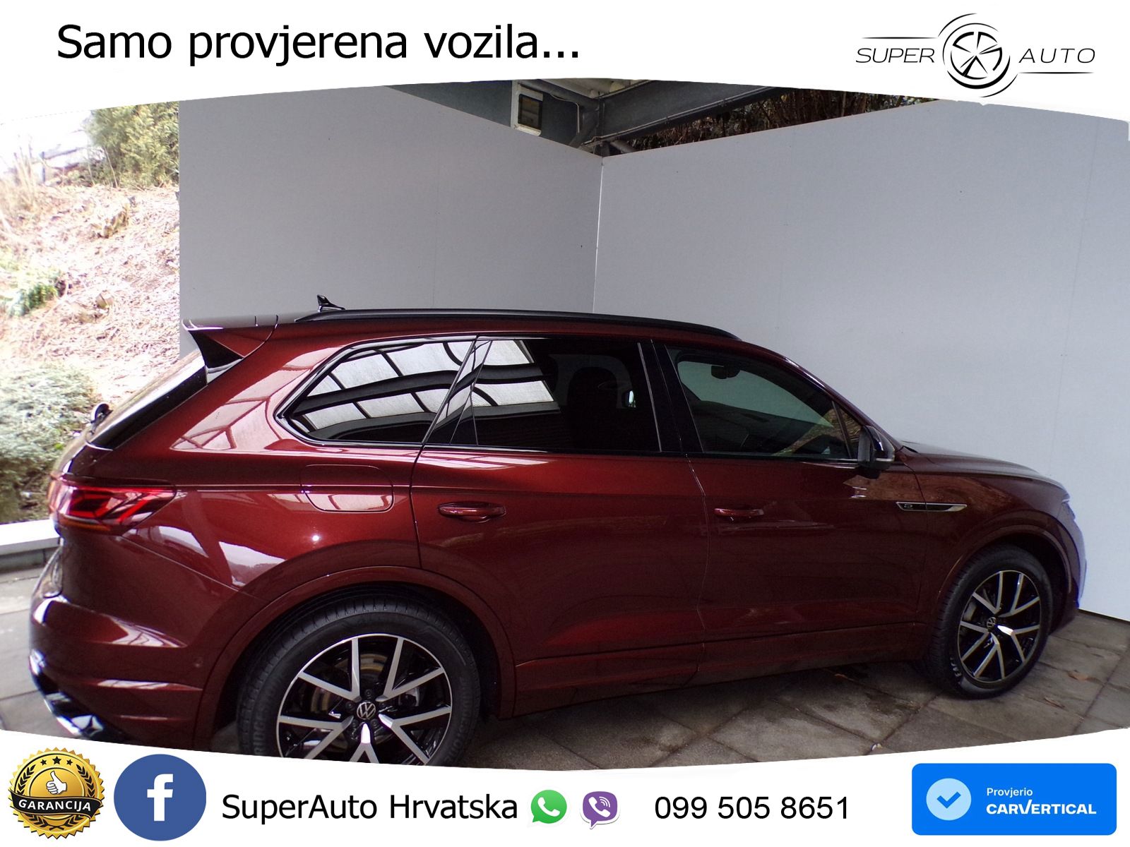 Volkswagen Touareg 3.0 V6 TDI (286 KS) 4MOTION Tiptronic R-Line ZRAČNI+ACC+GR SJED+KAM+PANO