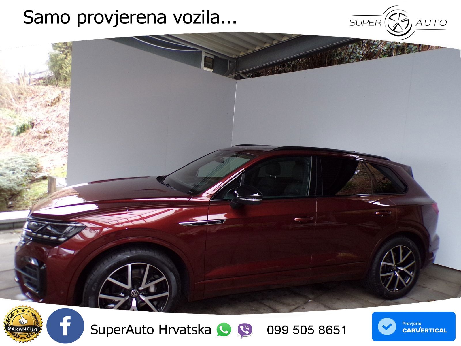 Volkswagen Touareg 3.0 V6 TDI (286 KS) 4MOTION Tiptronic R-Line ZRAČNI+ACC+GR SJED+KAM+PANO