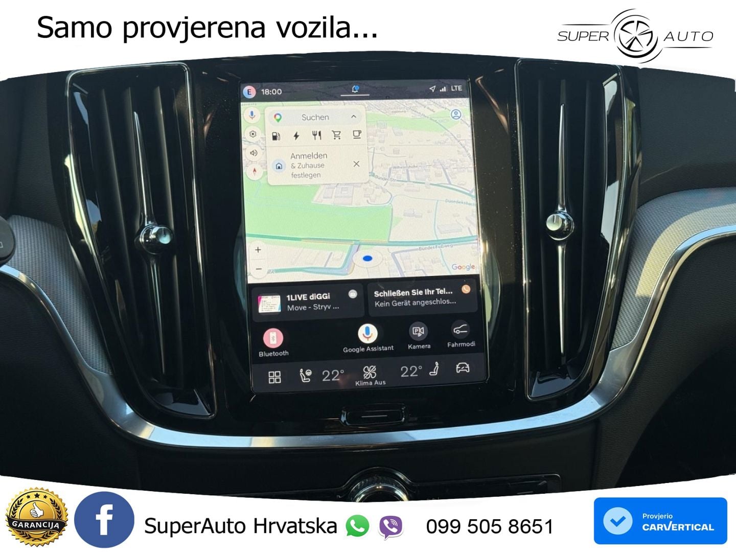 Volvo V60 2.0 T6 AWD Geartronic LED+GR SJED+ACC