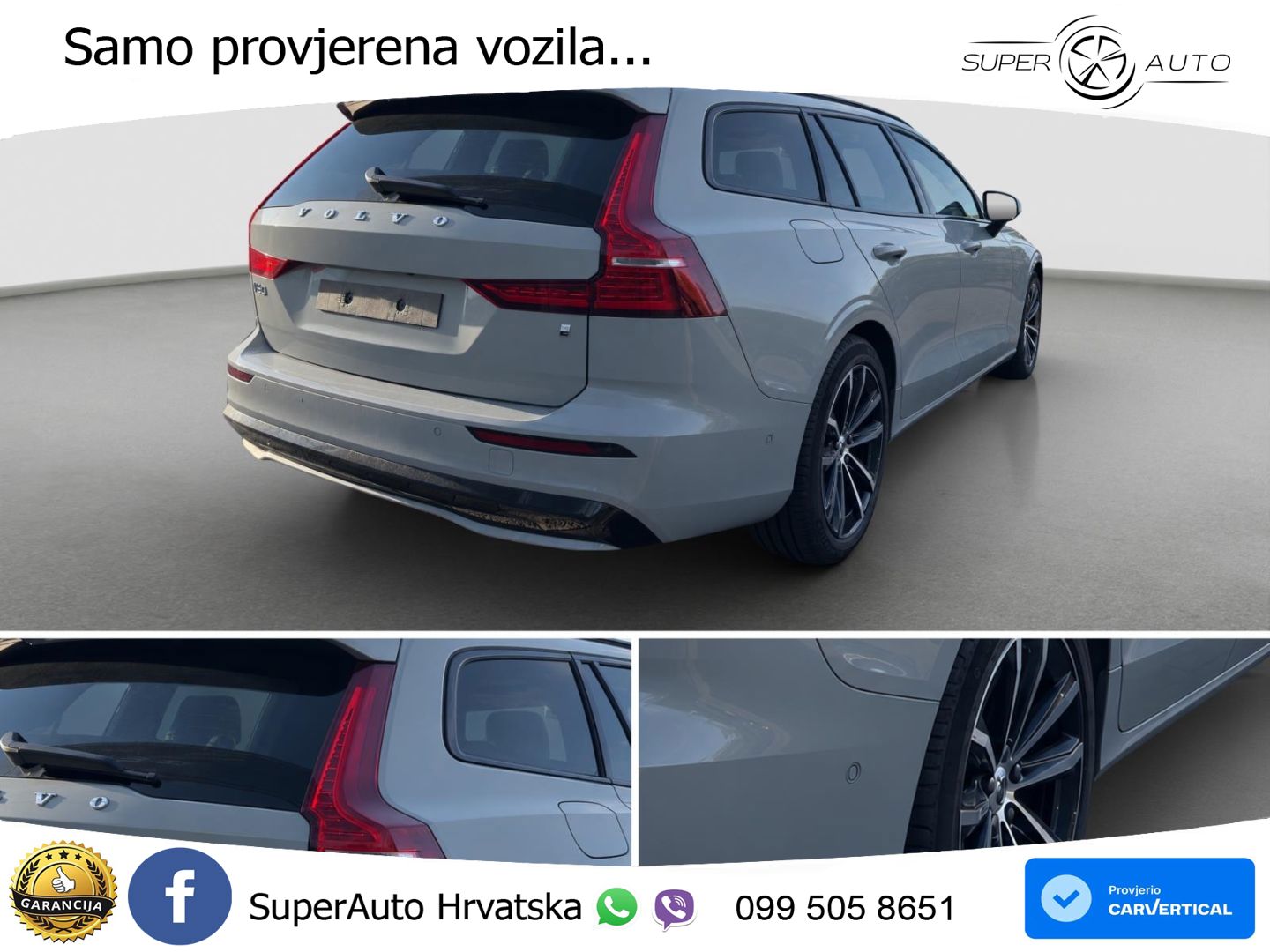 Volvo V60 2.0 T6 AWD Geartronic LED+GR SJED+ACC