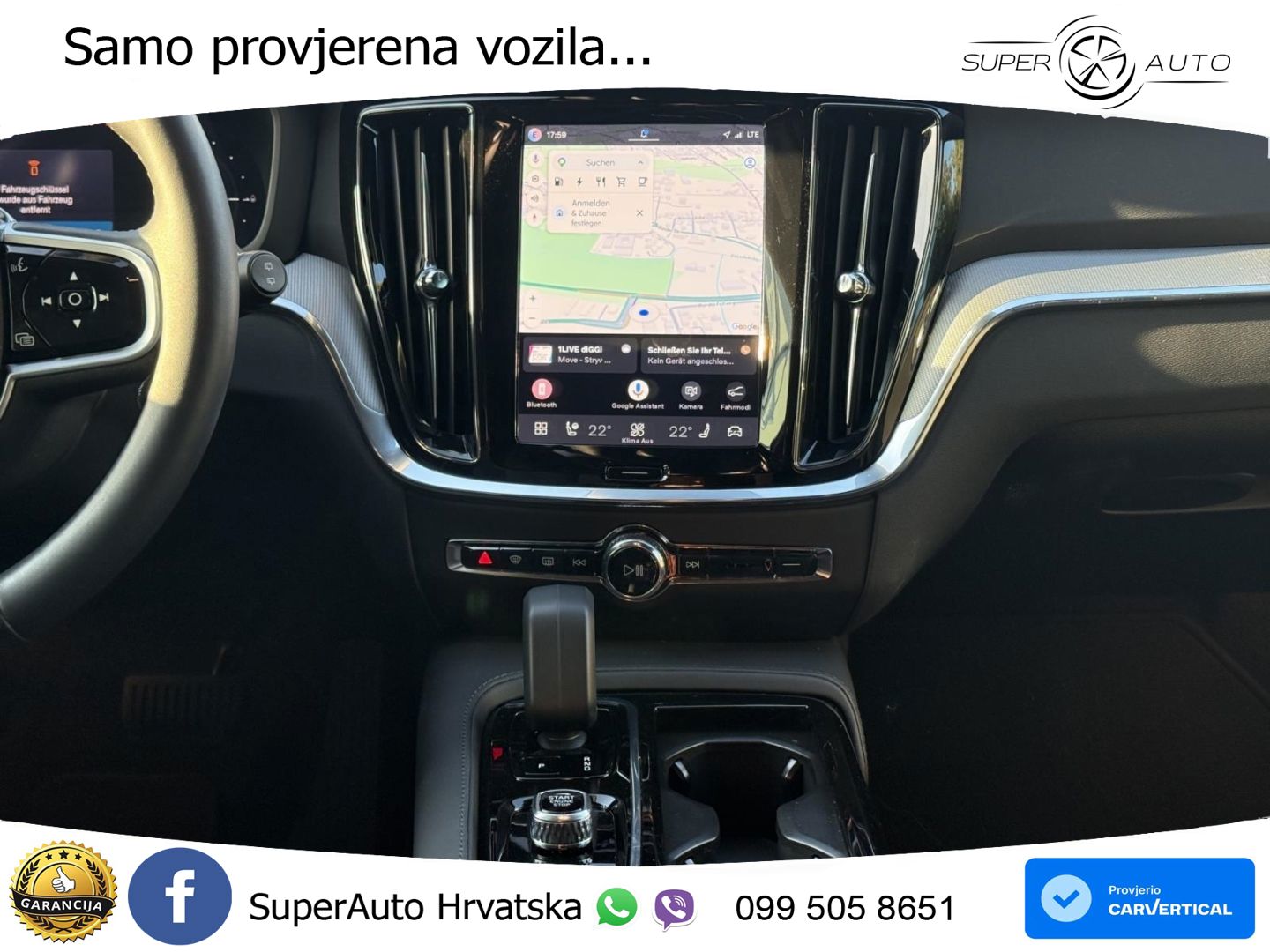 Volvo V60 2.0 T6 AWD Geartronic LED+GR SJED+ACC