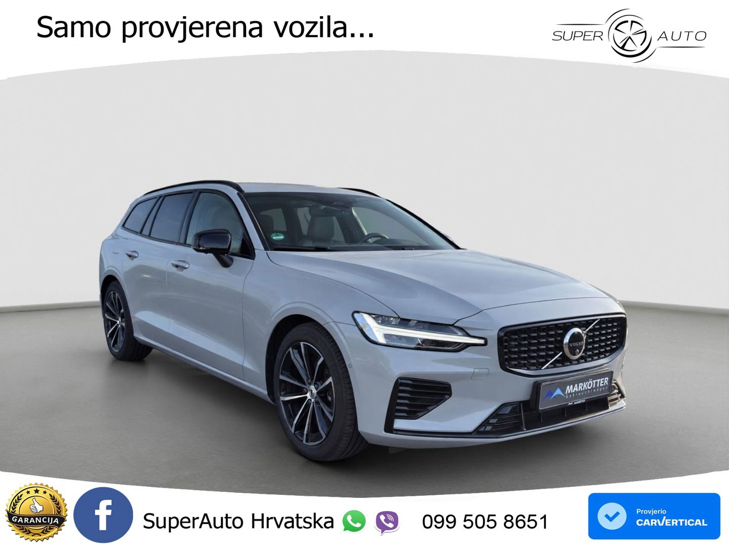 Volvo V60 2.0 T6 AWD Geartronic LED+GR SJED+ACC
