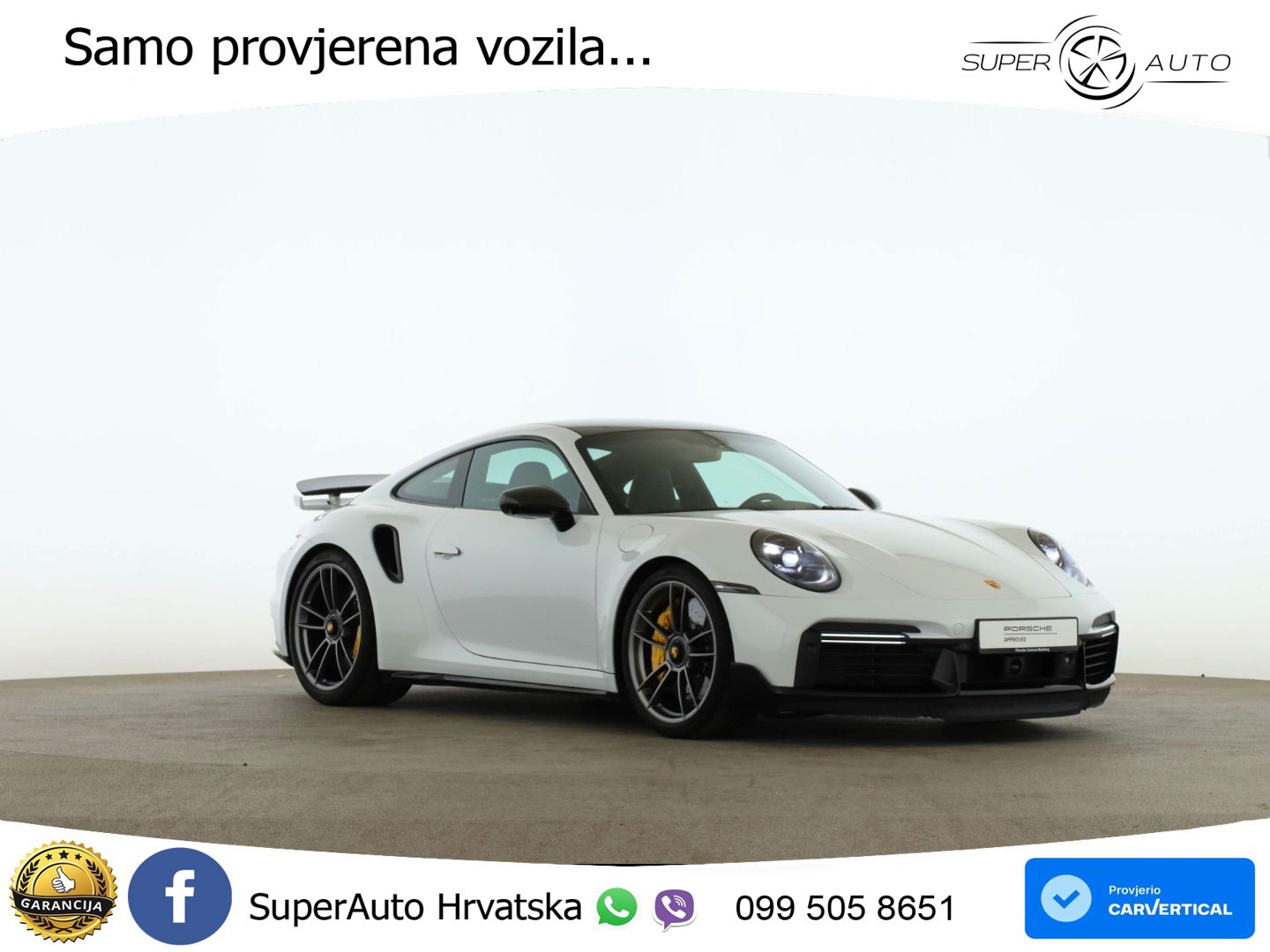 Porsche 911 Turbo S 3.8 (650 KS) PDK LED+GR SJED+ACC