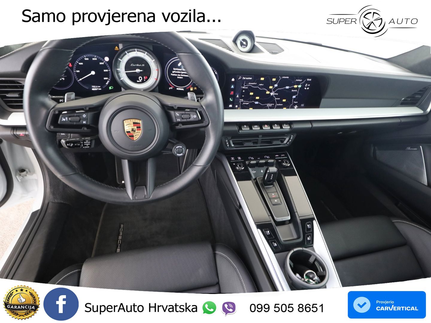 Porsche 911 Turbo S 3.8 (650 KS) PDK LED+GR SJED+ACC