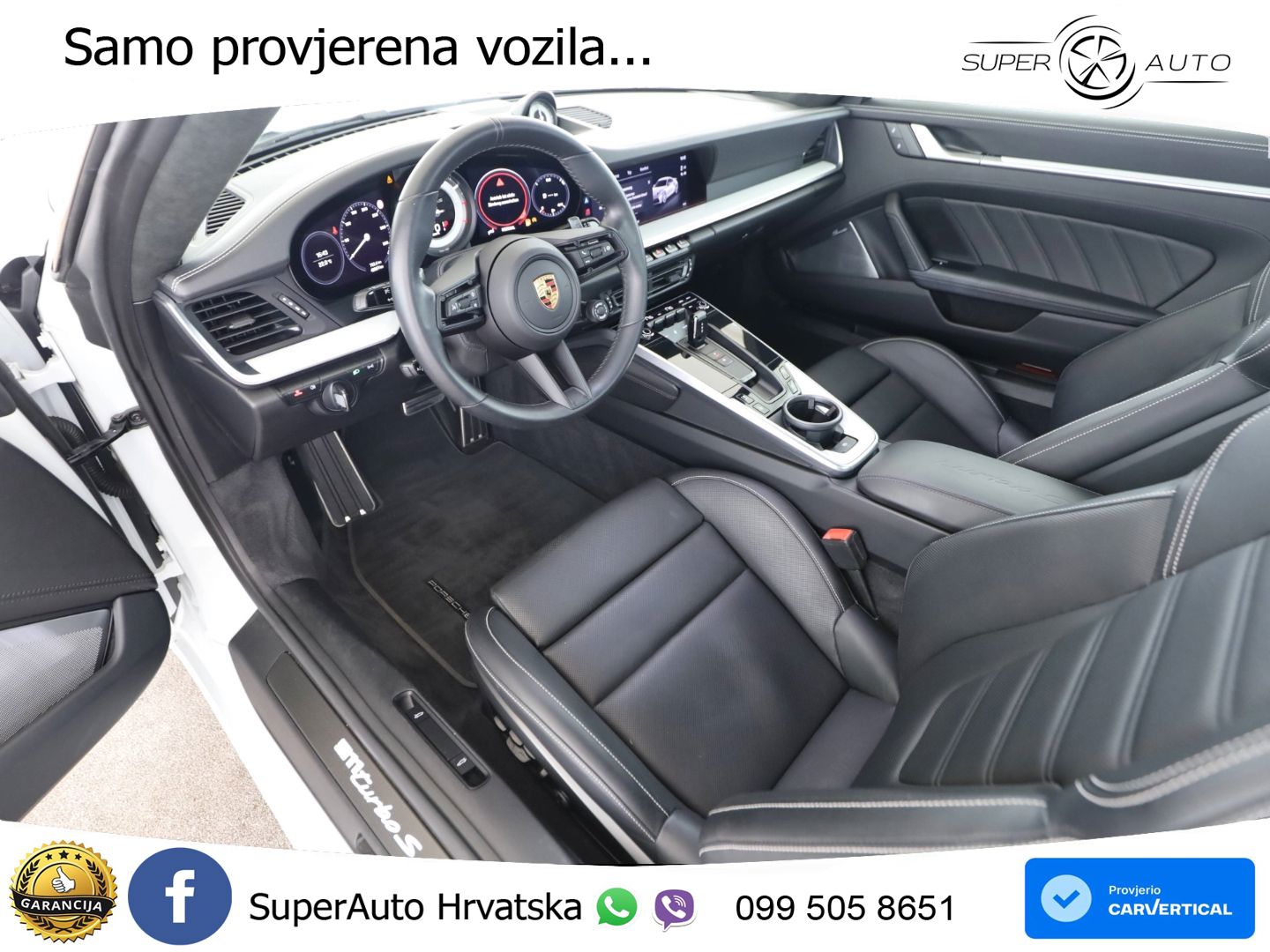 Porsche 911 Turbo S 3.8 (650 KS) PDK LED+GR SJED+ACC