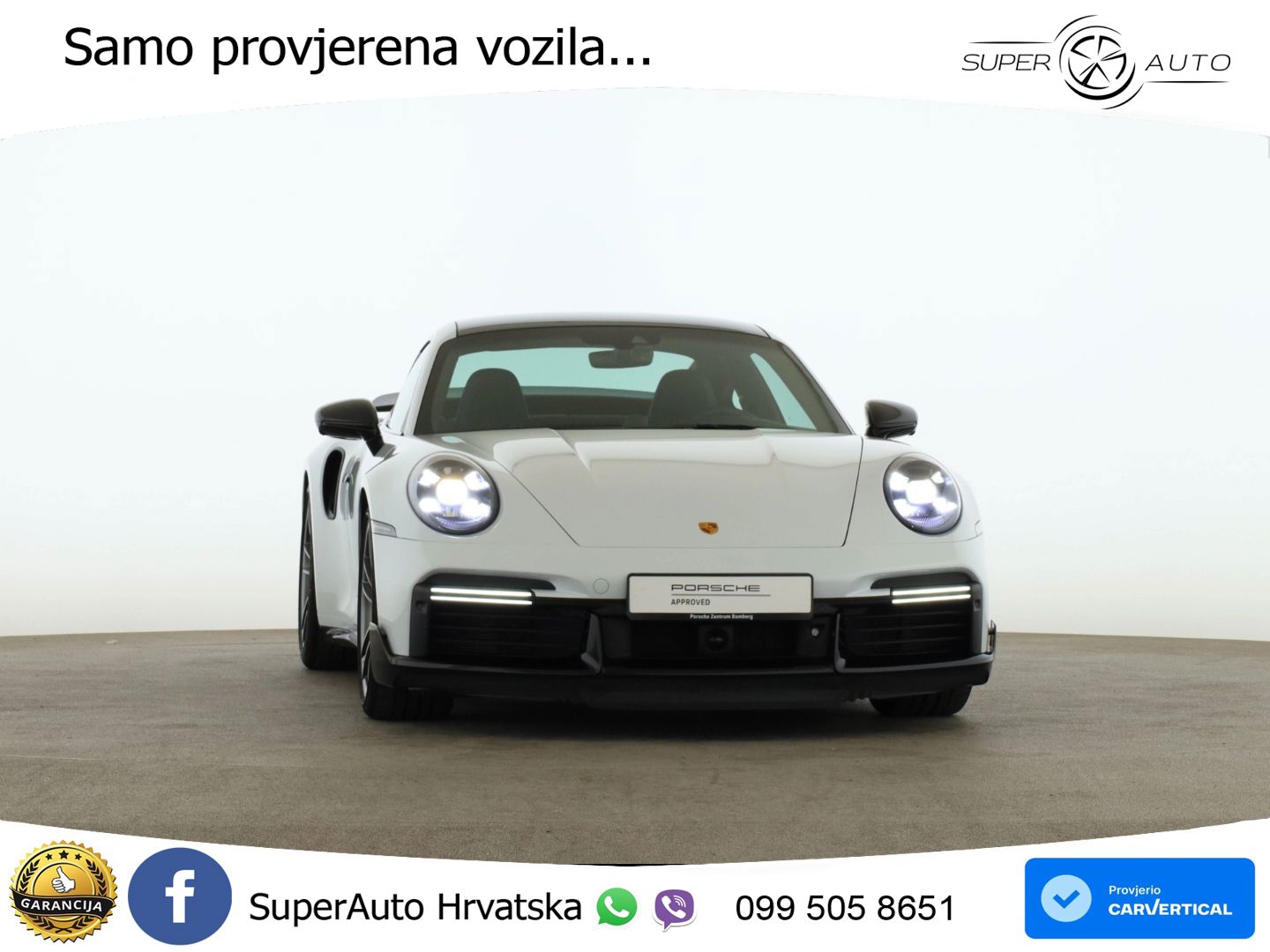 Porsche 911 Turbo S 3.8 (650 KS) PDK LED+GR SJED+ACC
