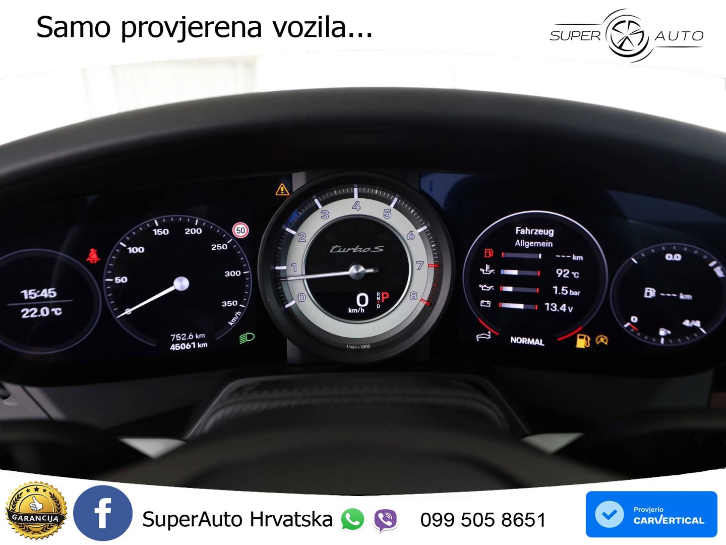 Porsche 911 Turbo S 3.8 (650 KS) PDK LED+GR SJED+ACC
