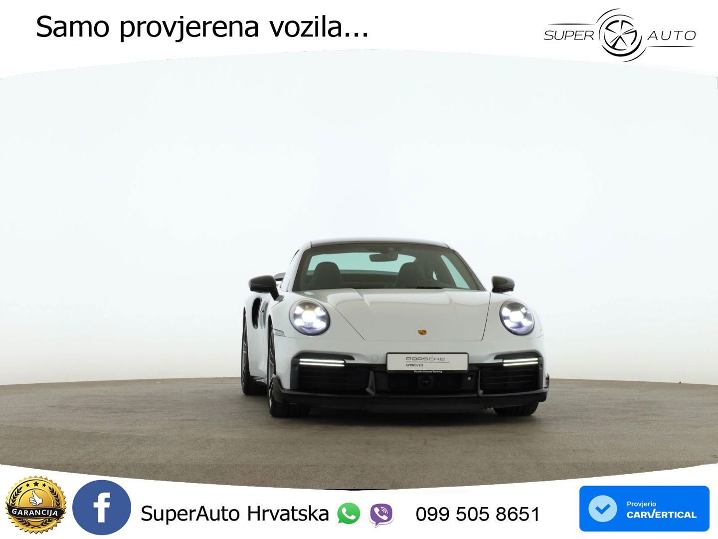 Porsche 911 Turbo S 3.8 (650 KS) PDK LED+GR SJED+ACC