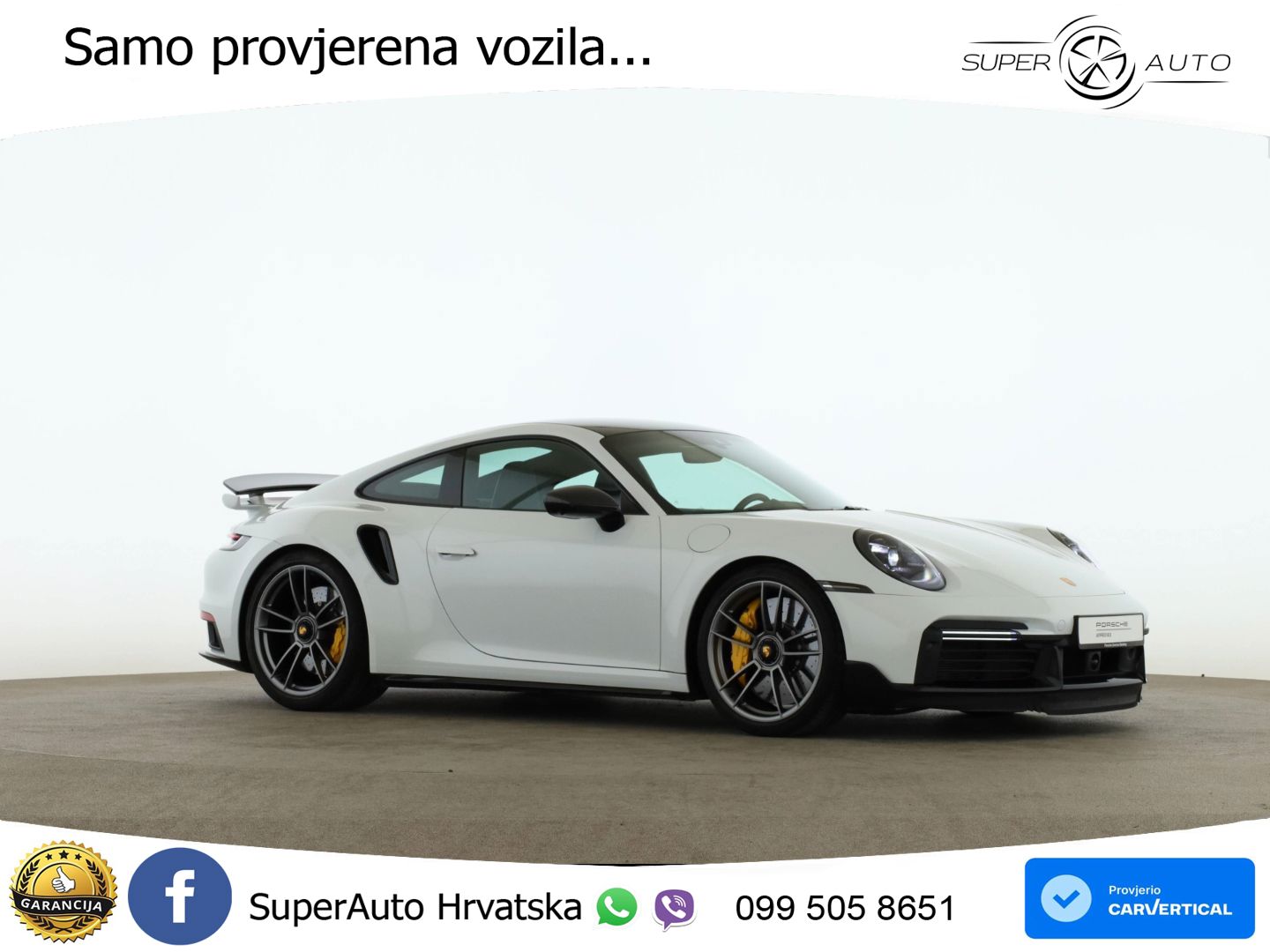 Porsche 911 Turbo S 3.8 (650 KS) PDK LED+GR SJED+ACC