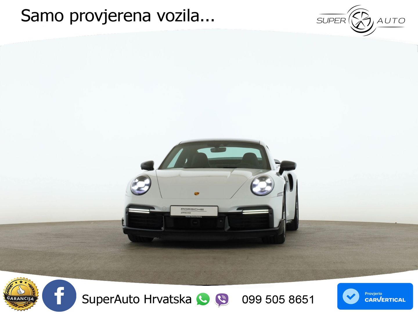 Porsche 911 Turbo S 3.8 (650 KS) PDK LED+GR SJED+ACC