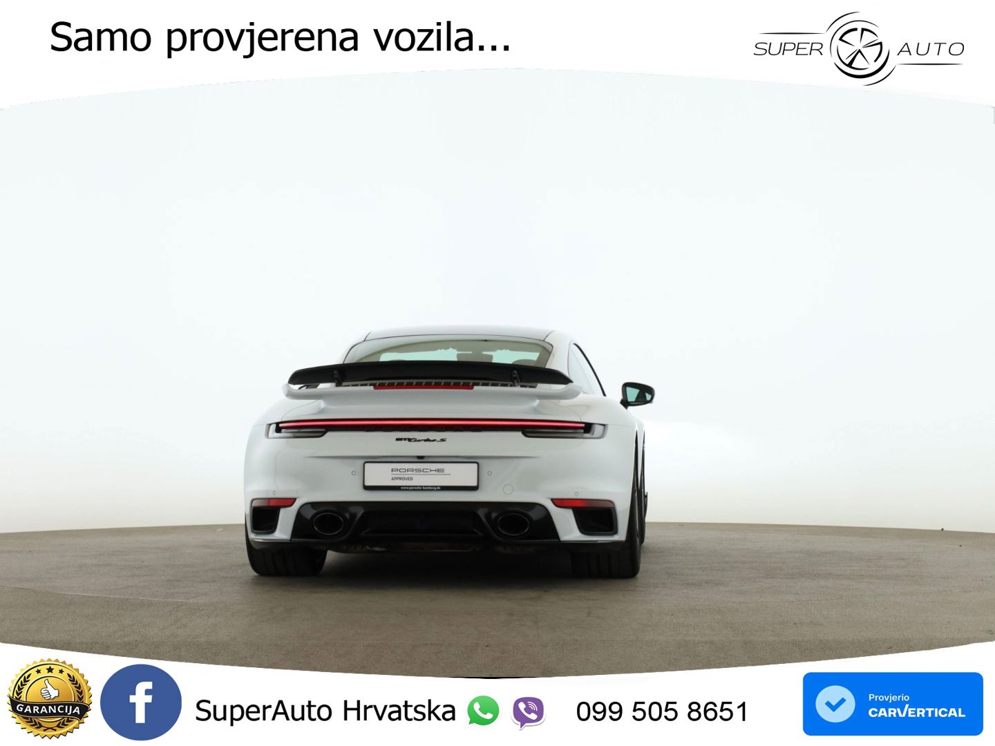 Porsche 911 Turbo S 3.8 (650 KS) PDK LED+GR SJED+ACC