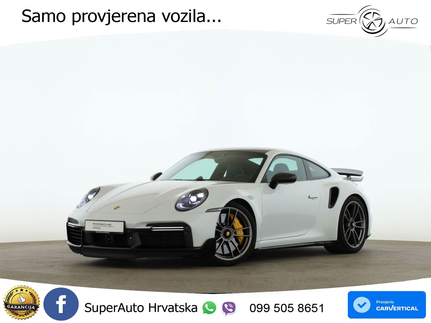 Porsche 911 Turbo S 3.8 (650 KS) PDK LED+GR SJED+ACC