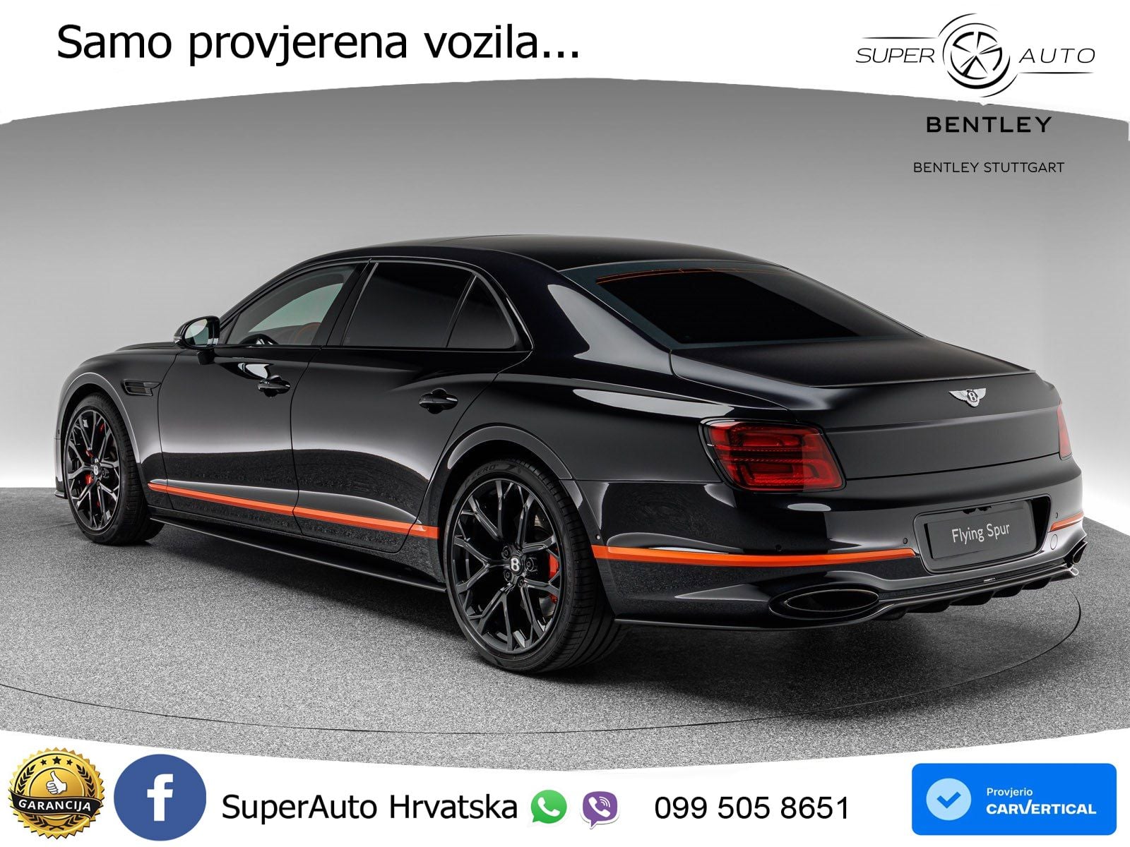 Bentley Flying Spur III 6.0 W12 (635 KS) AWD Automatic LED+GR SJED+ACC