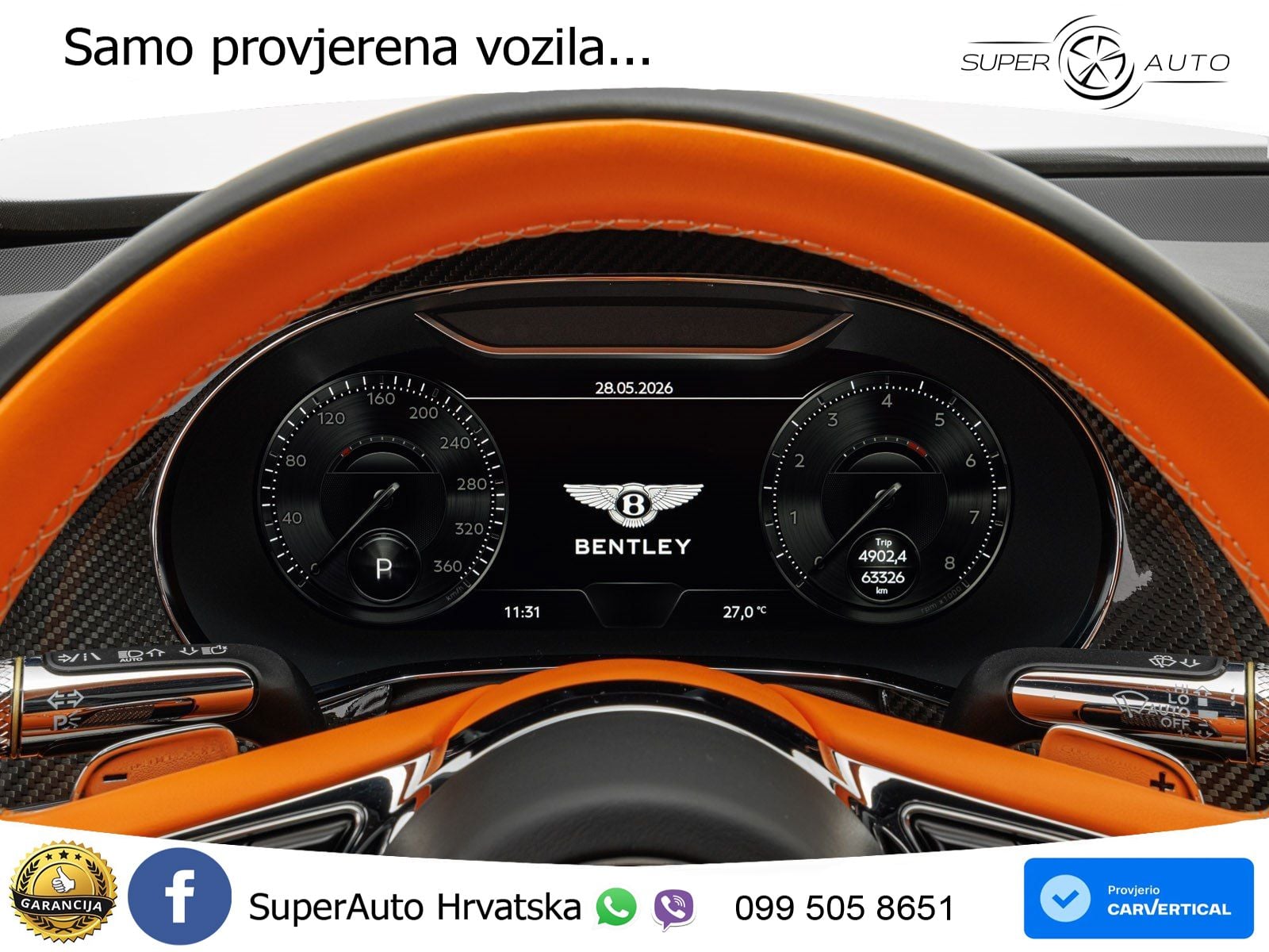 Bentley Flying Spur III 6.0 W12 (635 KS) AWD Automatic LED+GR SJED+ACC