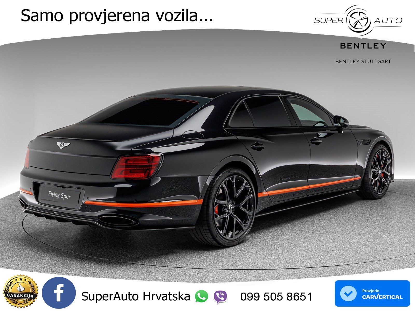 Bentley Flying Spur III 6.0 W12 (635 KS) AWD Automatic LED+GR SJED+ACC