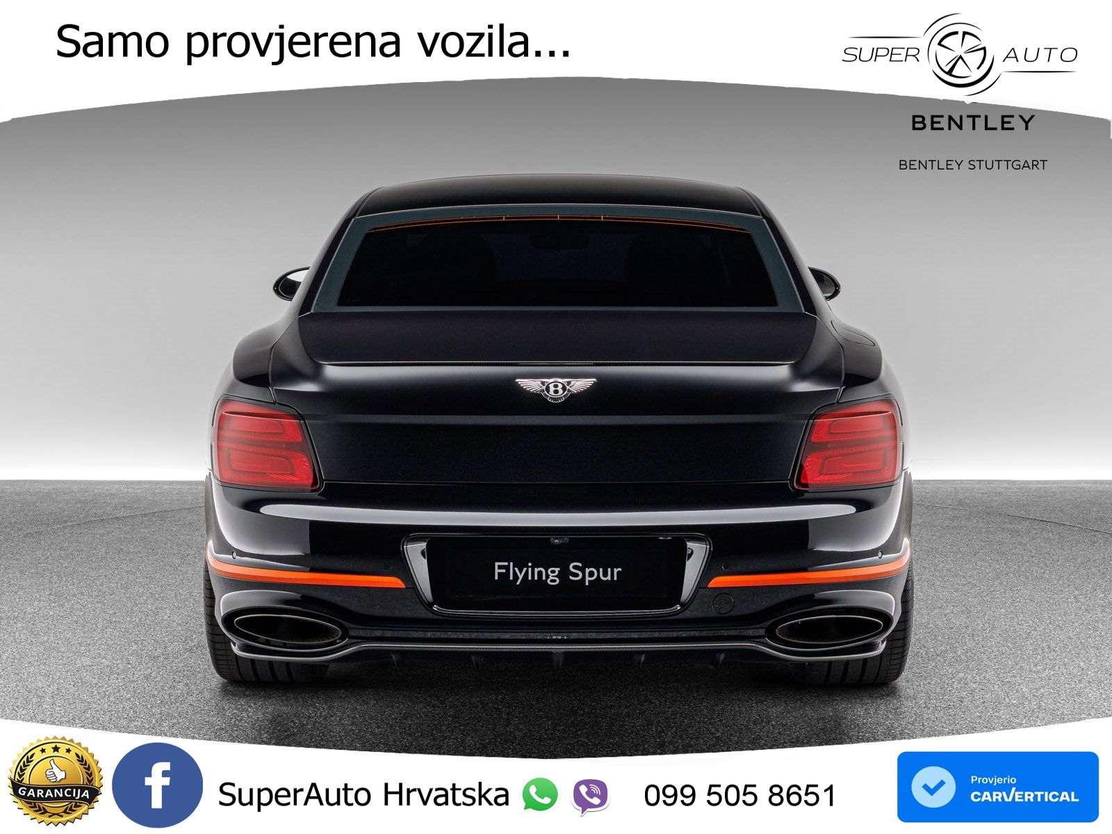 Bentley Flying Spur III 6.0 W12 (635 KS) AWD Automatic LED+GR SJED+ACC