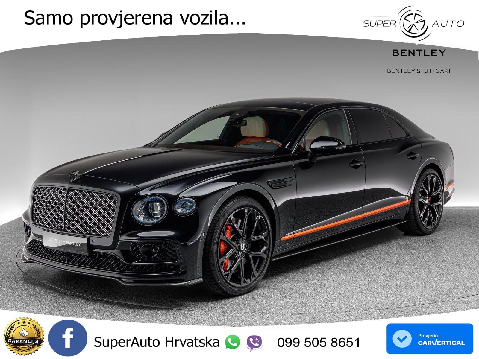 Bentley Flying Spur III 6.0 W12 (635 KS) AWD Automatic LED+GR SJED+ACC