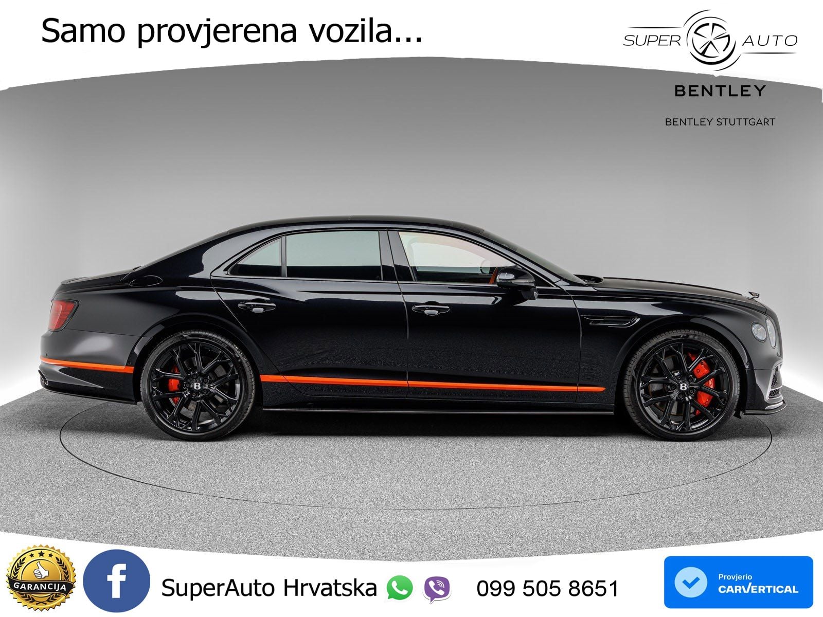 Bentley Flying Spur III 6.0 W12 (635 KS) AWD Automatic LED+GR SJED+ACC