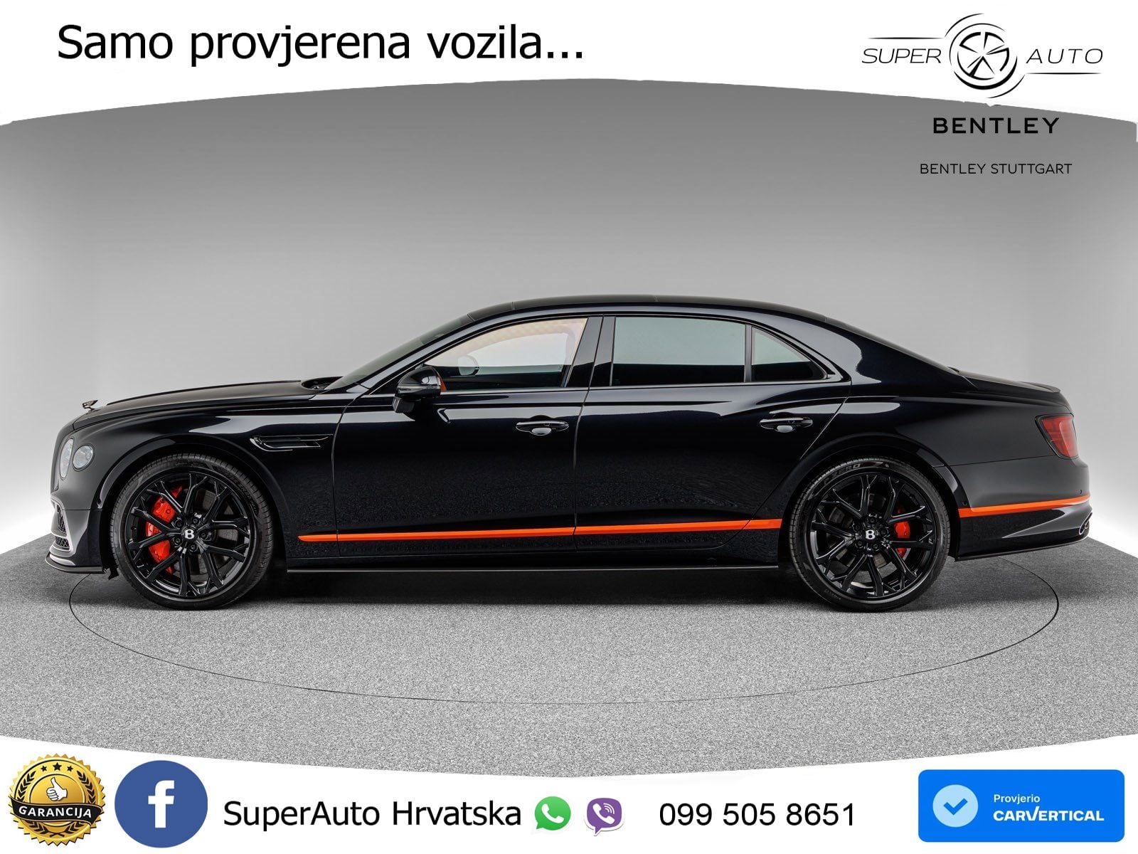 Bentley Flying Spur III 6.0 W12 (635 KS) AWD Automatic LED+GR SJED+ACC
