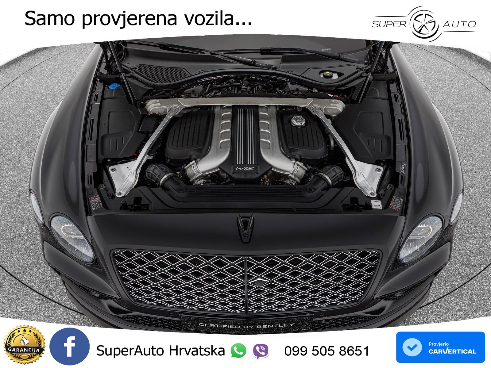 Bentley Flying Spur III 6.0 W12 (635 KS) AWD Automatic LED+GR SJED+ACC