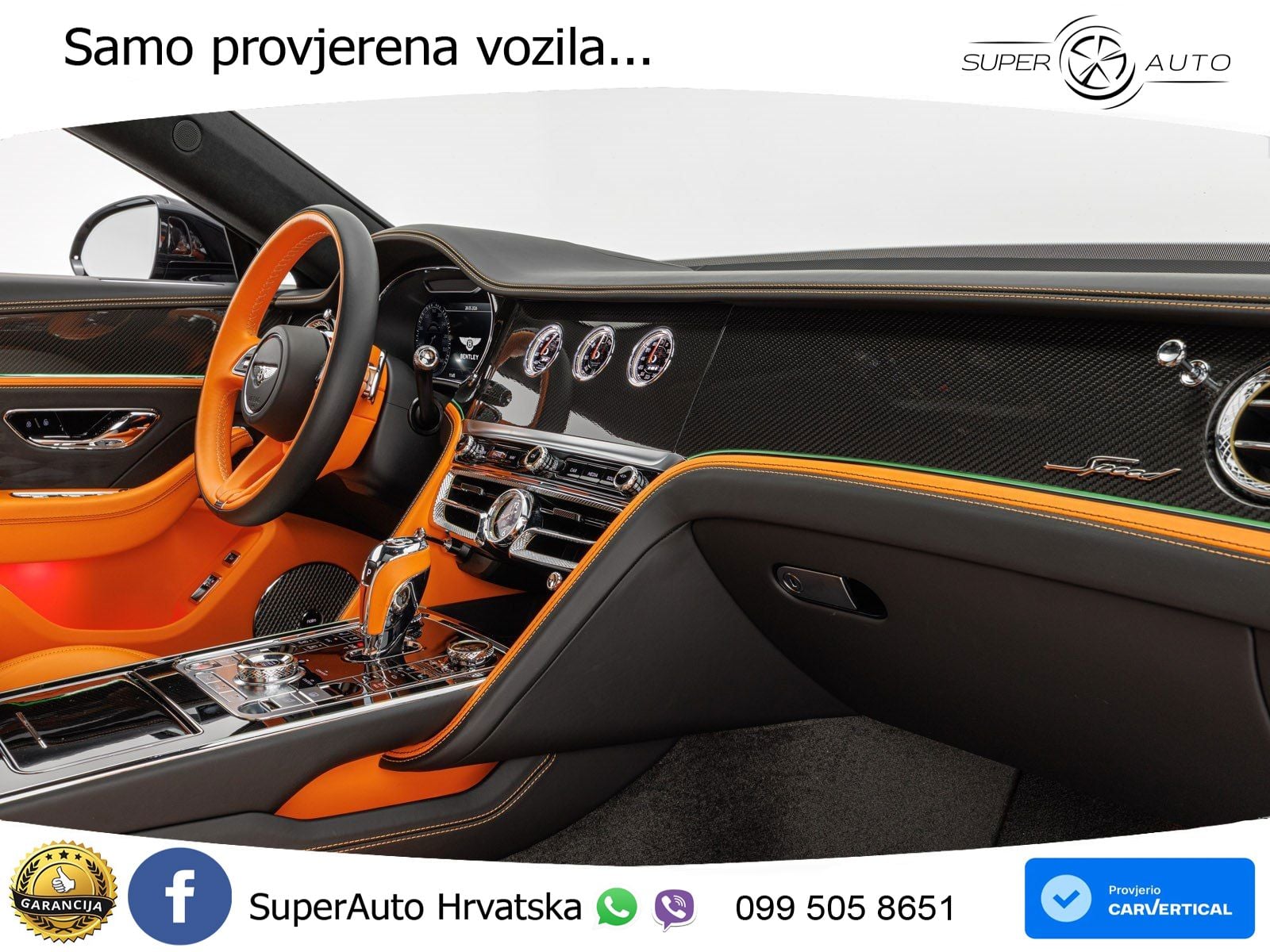 Bentley Flying Spur III 6.0 W12 (635 KS) AWD Automatic LED+GR SJED+ACC