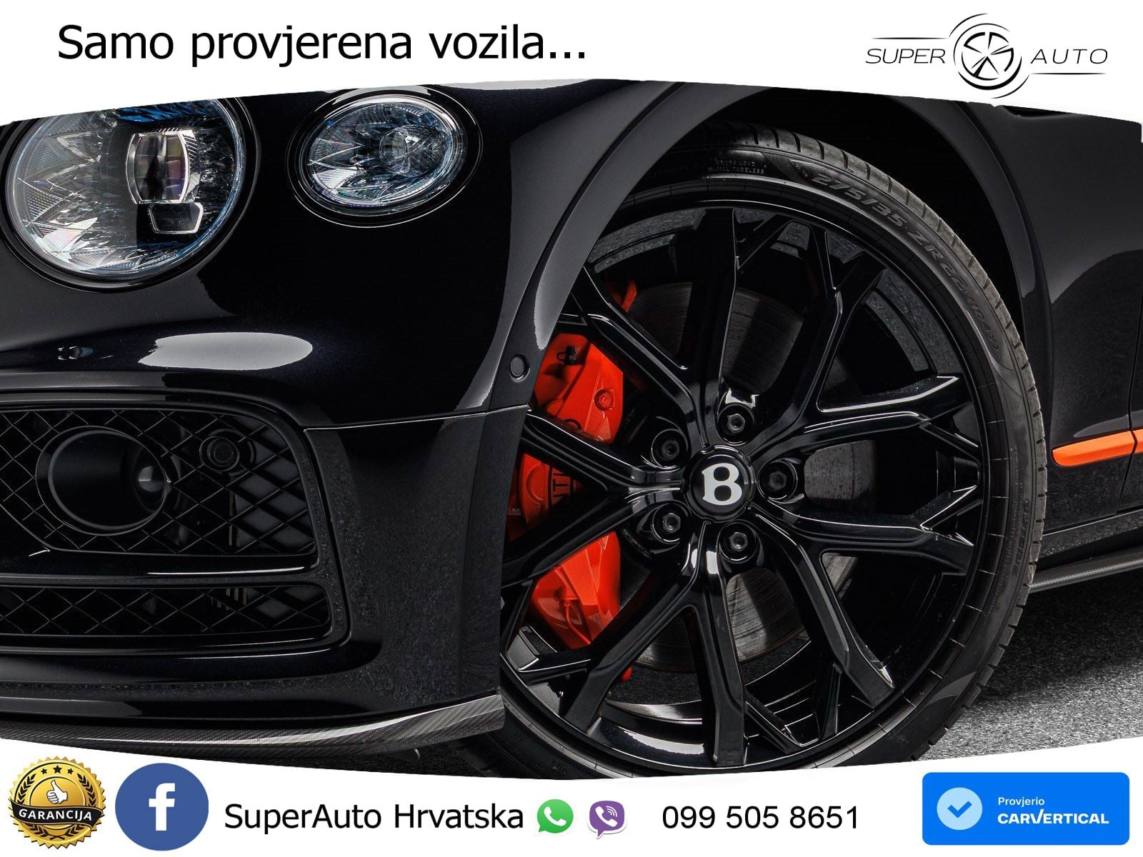 Bentley Flying Spur III 6.0 W12 (635 KS) AWD Automatic LED+GR SJED+ACC