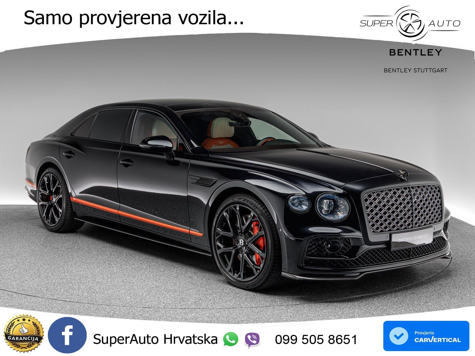 Bentley Flying Spur III 6.0 W12 (635 KS) AWD Automatic LED+GR SJED+ACC