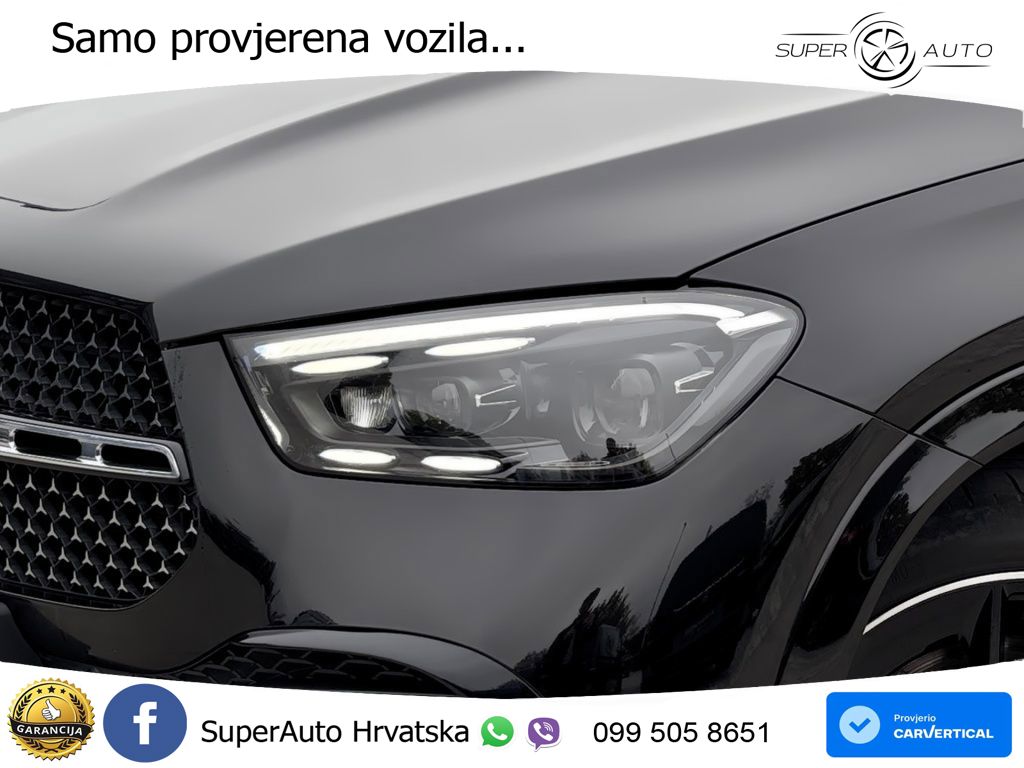 Mercedes GLE Coupe 450d (367 KS) EQ Boost 4MATIC 9G-TRONIC AMG ACC+HEAD+4xGR SJED+360+PANO