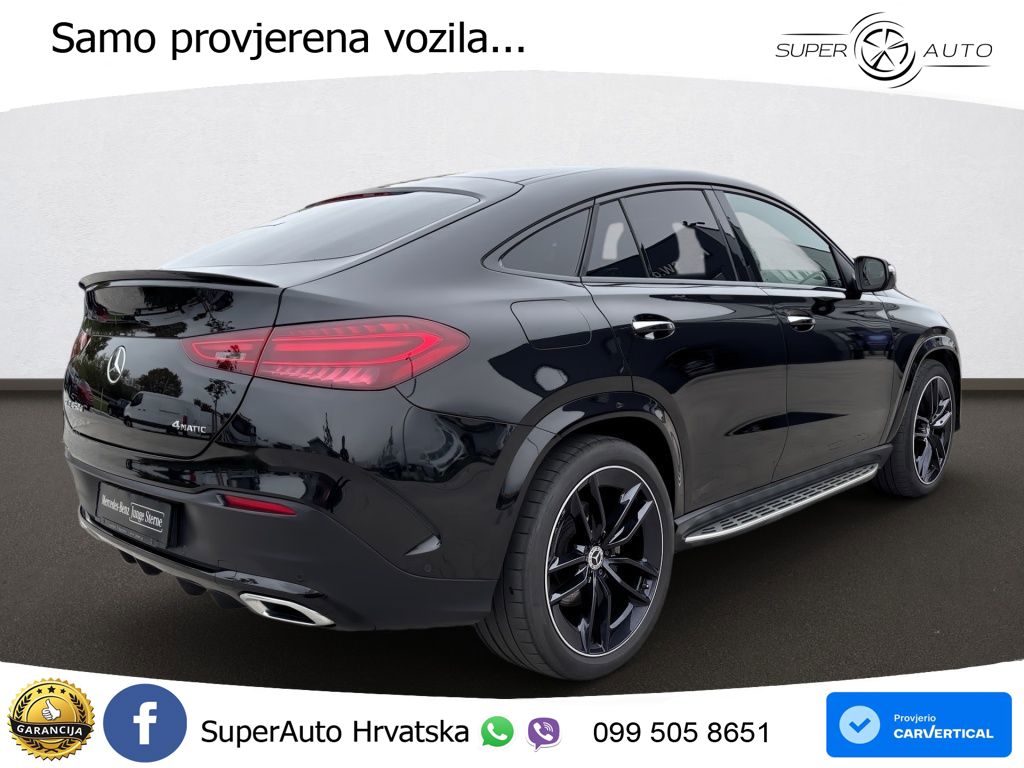 Mercedes GLE Coupe 450d (367 KS) EQ Boost 4MATIC 9G-TRONIC AMG ACC+HEAD+4xGR SJED+360+PANO