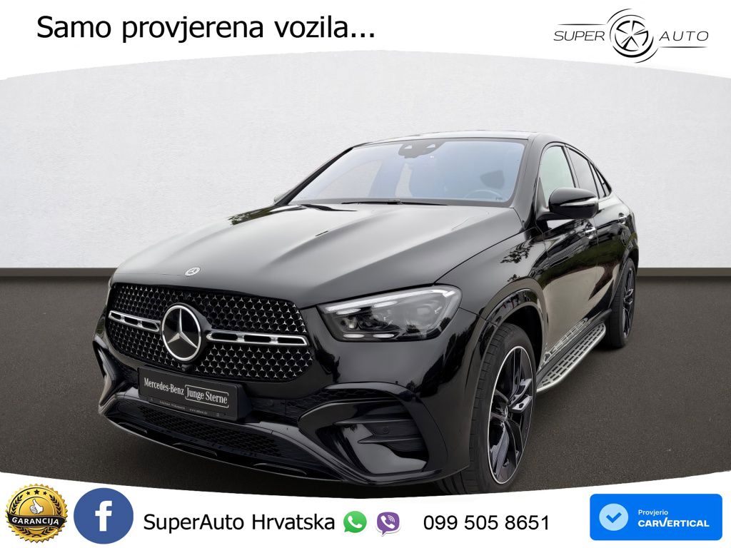 Mercedes GLE Coupe 450d (367 KS) EQ Boost 4MATIC 9G-TRONIC AMG ACC+HEAD+4xGR SJED+360+PANO