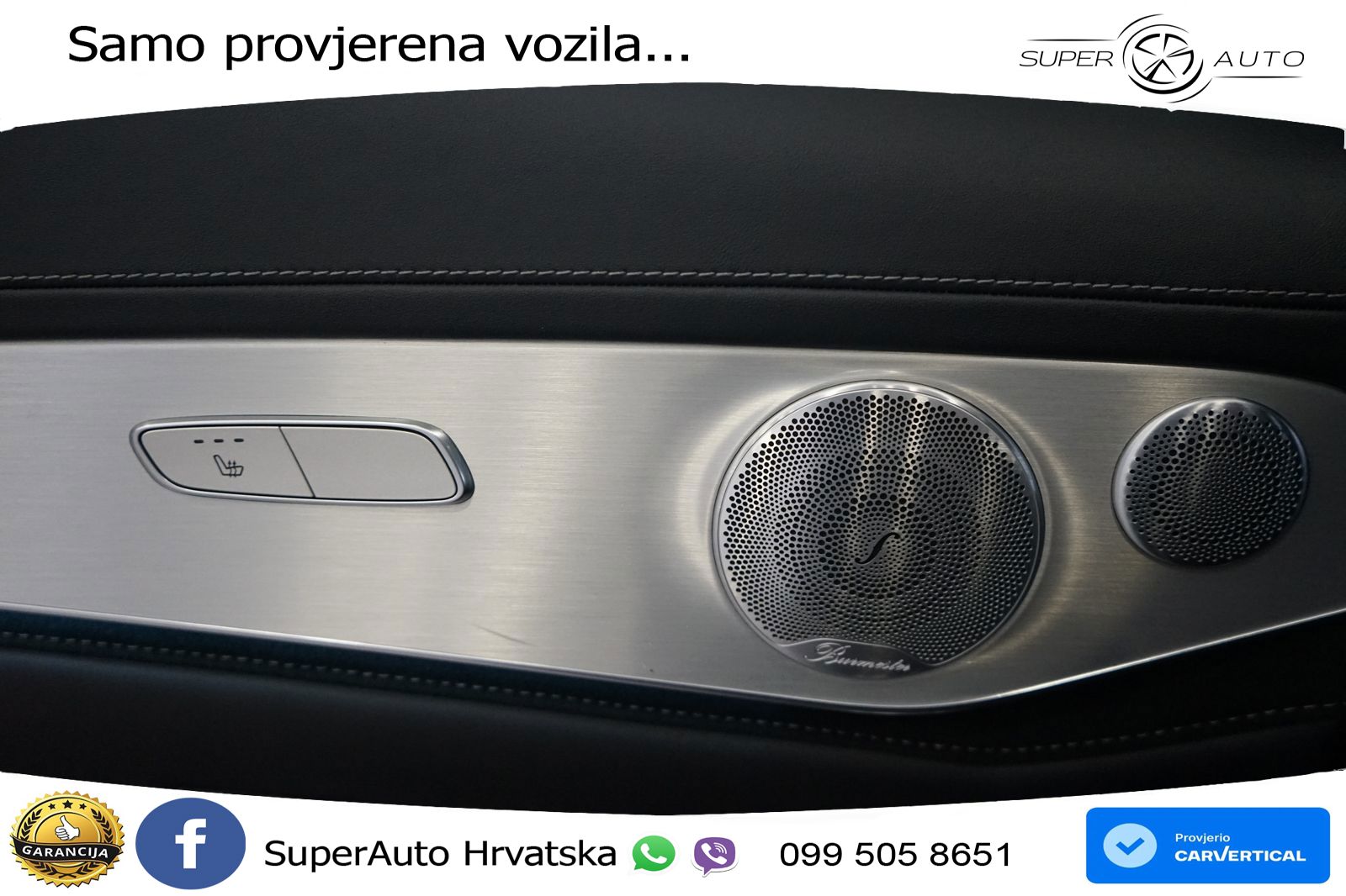 Mercedes AMG GLC 63 V8 (476 KS) 4MATIC+ MCT ZRAČNI+ACC+GR SJED+KAM+PANO