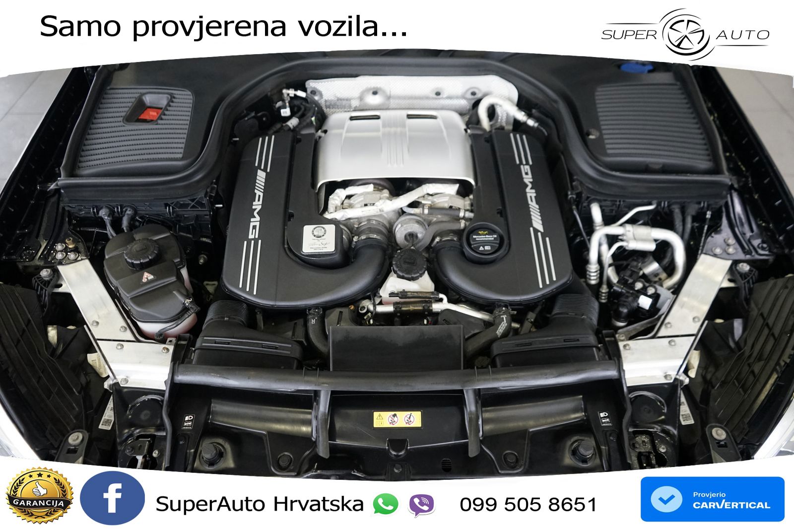 Mercedes AMG GLC 63 V8 (476 KS) 4MATIC+ MCT ZRAČNI+ACC+GR SJED+KAM+PANO