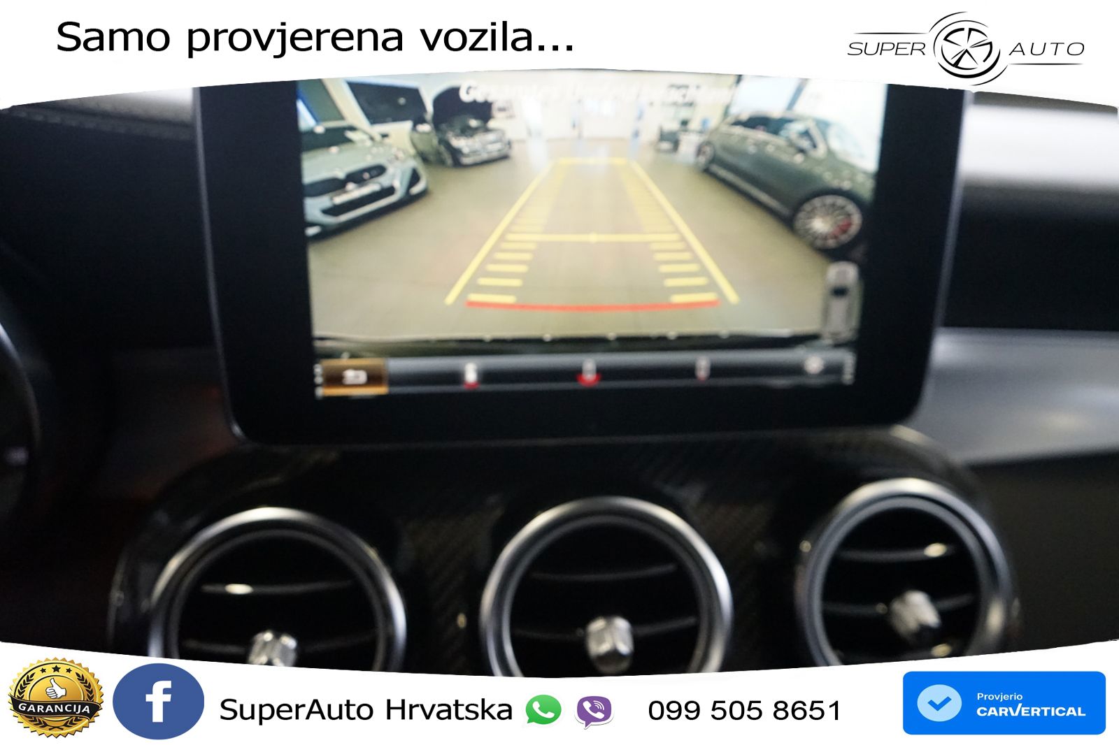 Mercedes AMG GLC 63 V8 (476 KS) 4MATIC+ MCT ZRAČNI+ACC+GR SJED+KAM+PANO