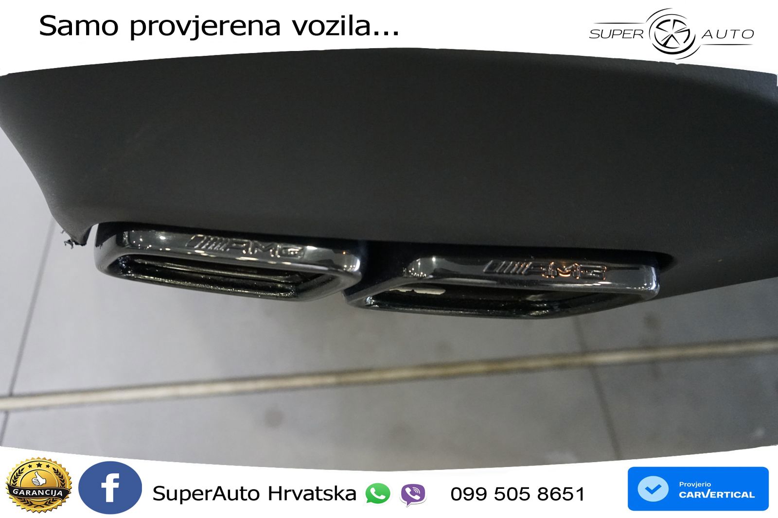 Mercedes AMG GLC 63 V8 (476 KS) 4MATIC+ MCT ZRAČNI+ACC+GR SJED+KAM+PANO