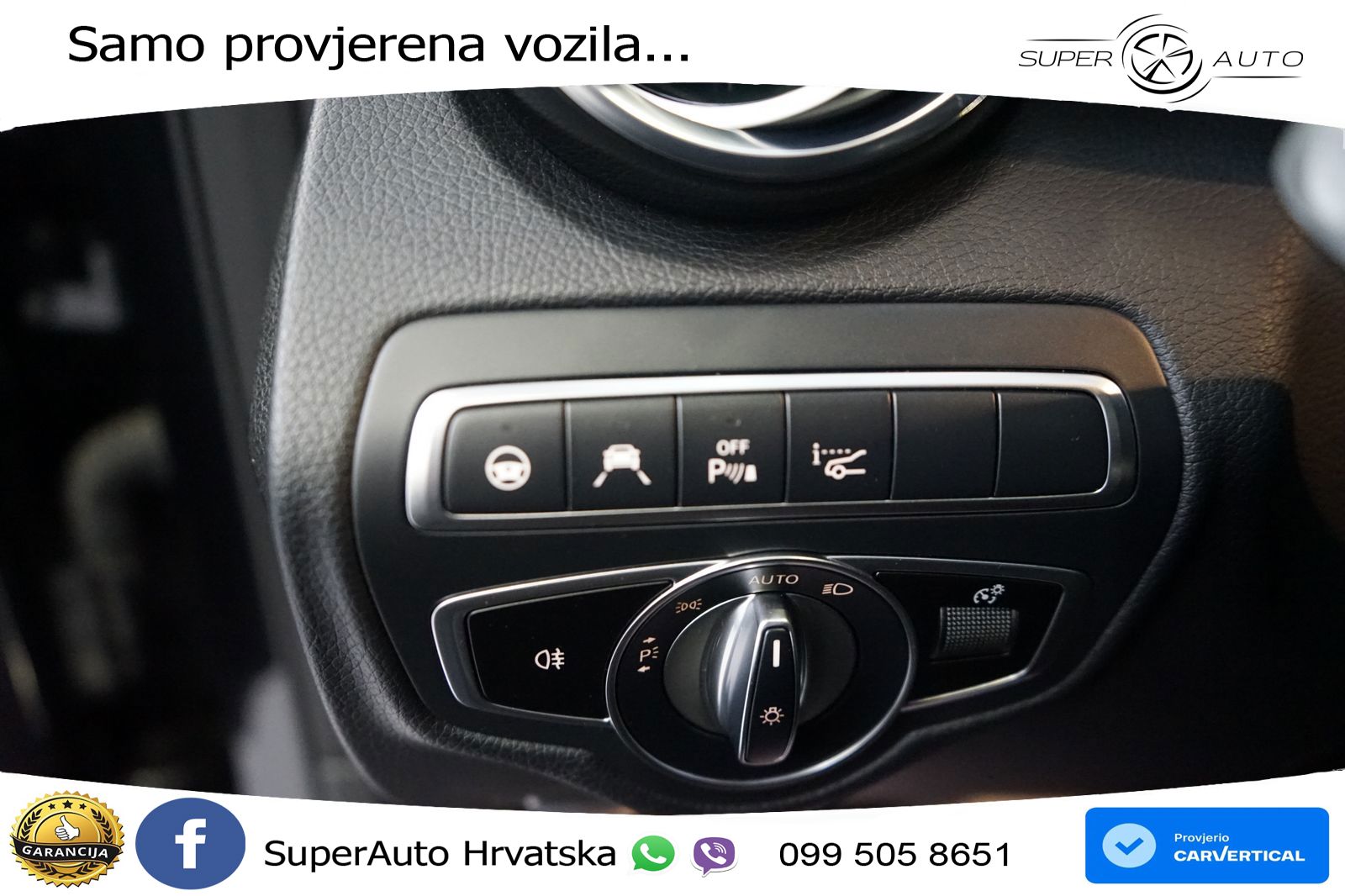 Mercedes AMG GLC 63 V8 (476 KS) 4MATIC+ MCT ZRAČNI+ACC+GR SJED+KAM+PANO