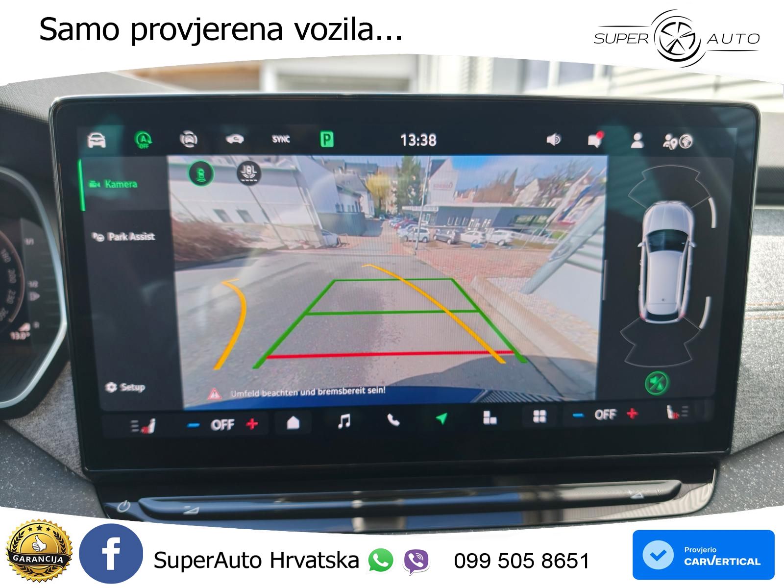 Škoda Octavia Combi 1.5 TSI (150 KS) DSG Selection MATRIX+GR SJED+KAM
