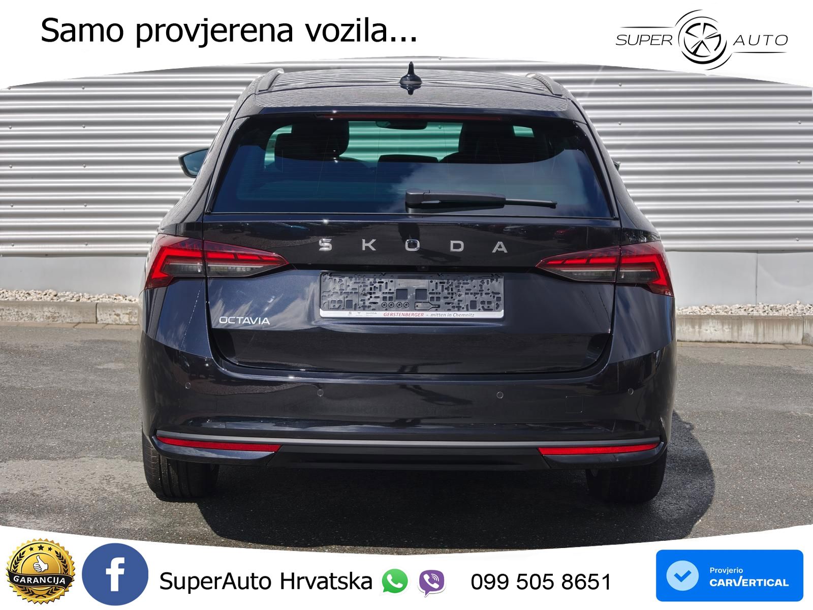 Škoda Octavia Combi 1.5 TSI (150 KS) DSG Selection MATRIX+GR SJED+KAM
