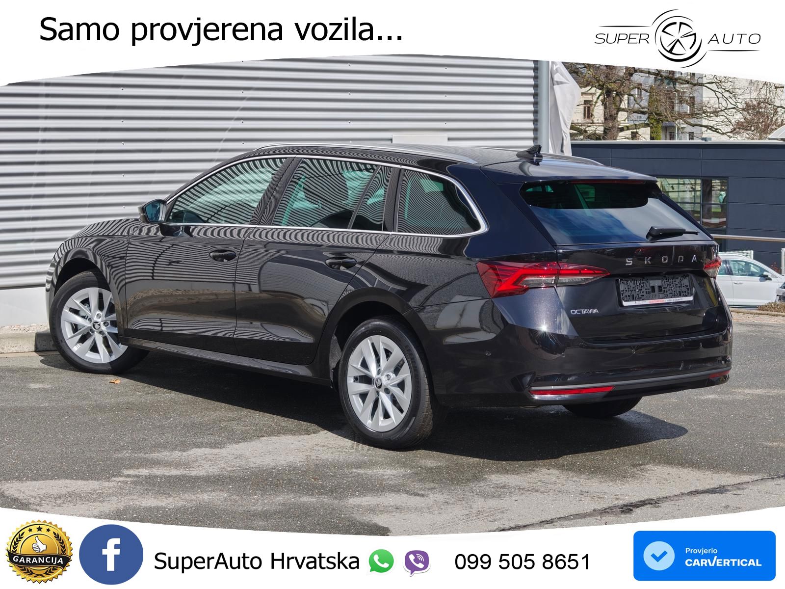 Škoda Octavia Combi 1.5 TSI (150 KS) DSG Selection MATRIX+GR SJED+KAM