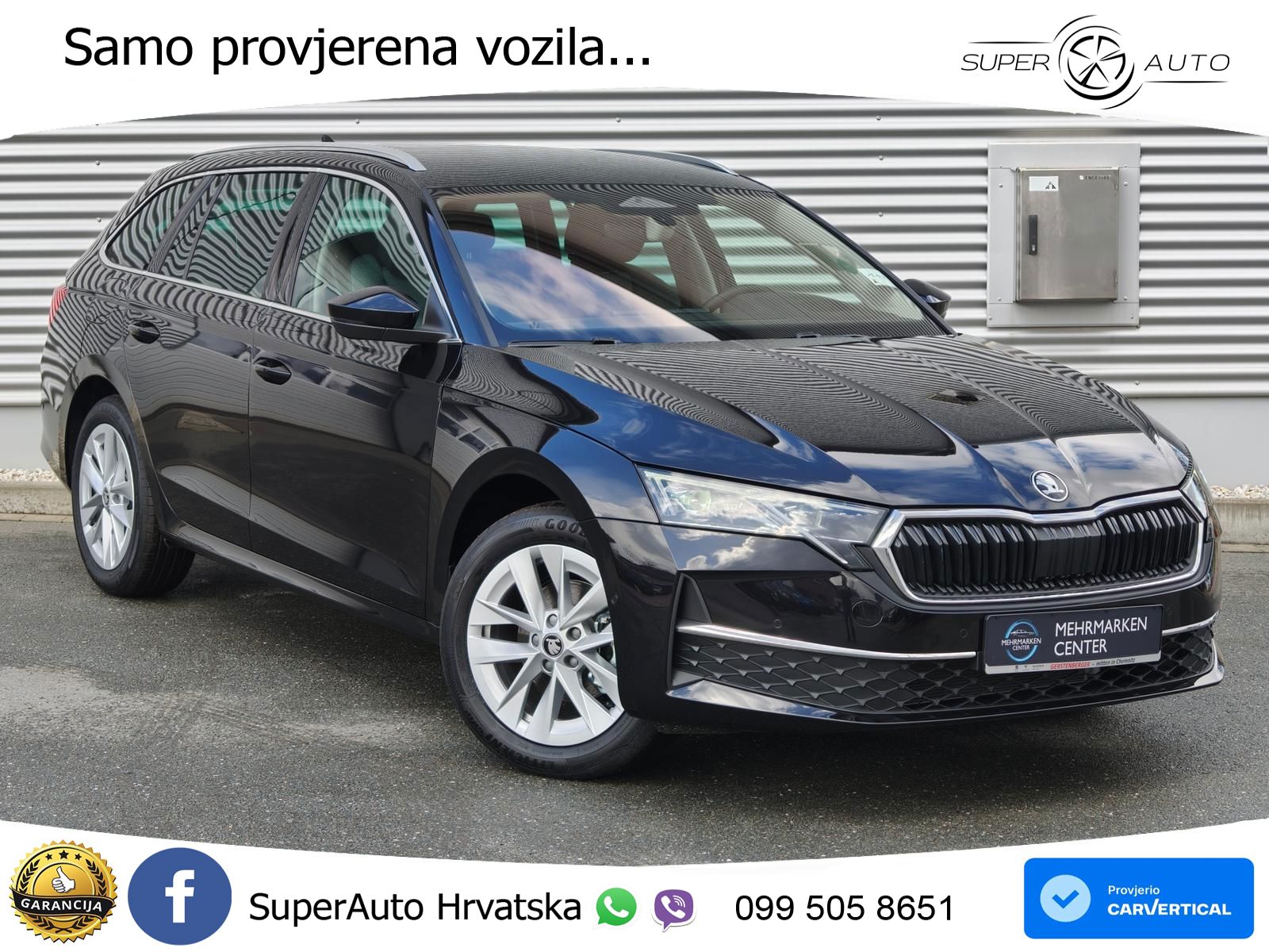 Škoda Octavia Combi 1.5 TSI (150 KS) DSG Selection MATRIX+GR SJED+KAM