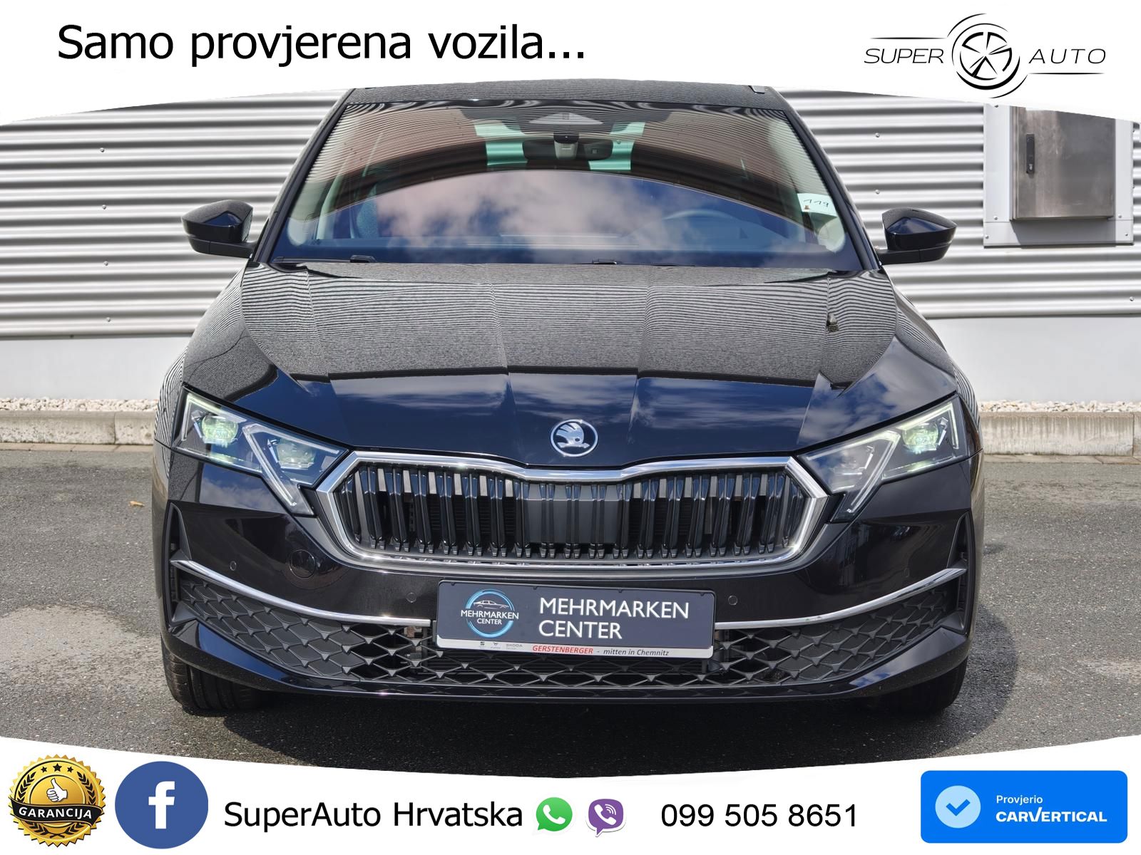 Škoda Octavia Combi 1.5 TSI (150 KS) DSG Selection MATRIX+GR SJED+KAM