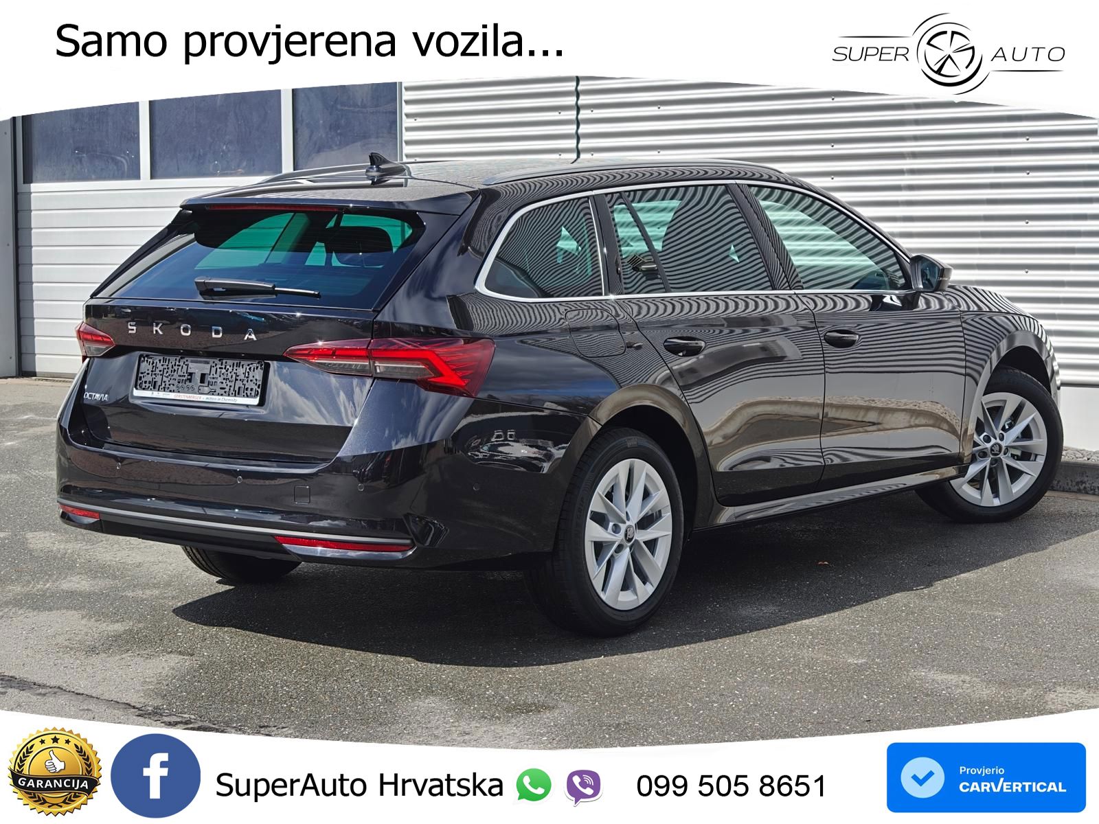 Škoda Octavia Combi 1.5 TSI (150 KS) DSG Selection MATRIX+GR SJED+KAM