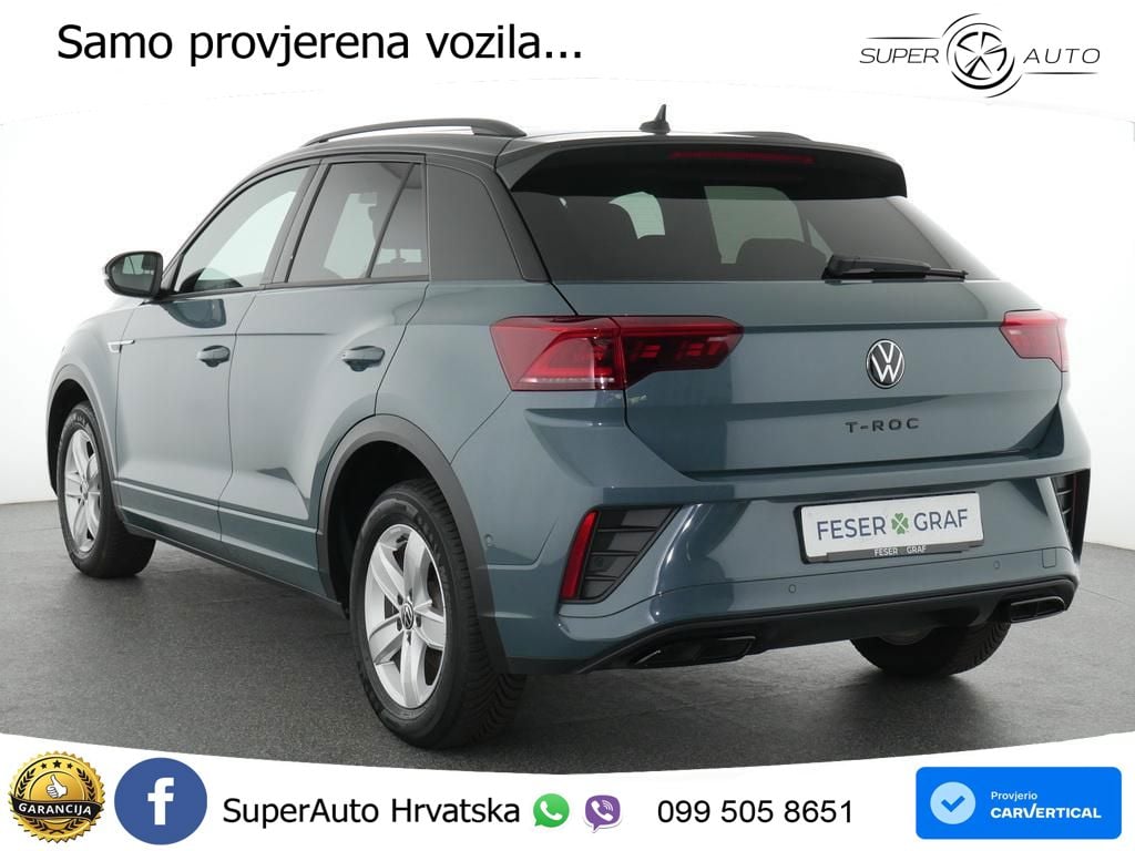 Volkswagen T-Roc 1.5 TSI (150 KS) DSG MATRIX+GR SJED+KAM